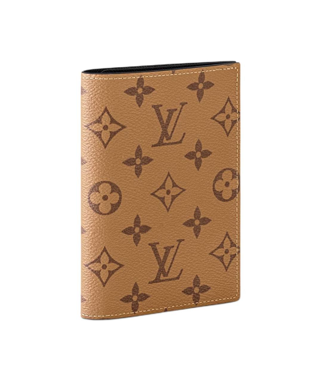LOUIS VUITTON Коричневый кардхолдер, фото 2