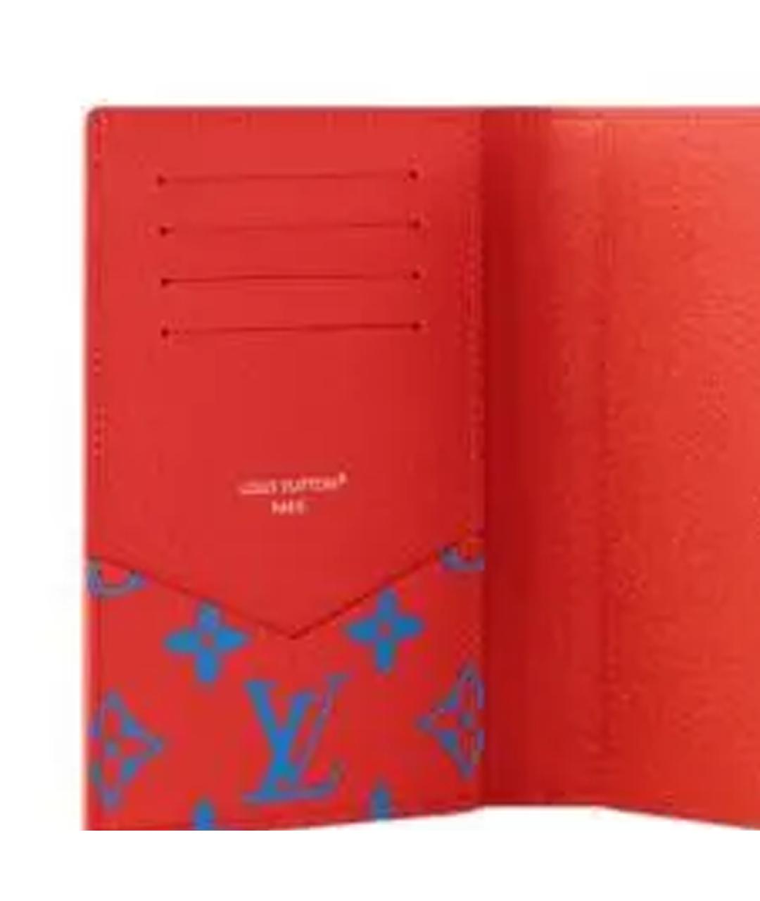 LOUIS VUITTON Синий кардхолдер, фото 4