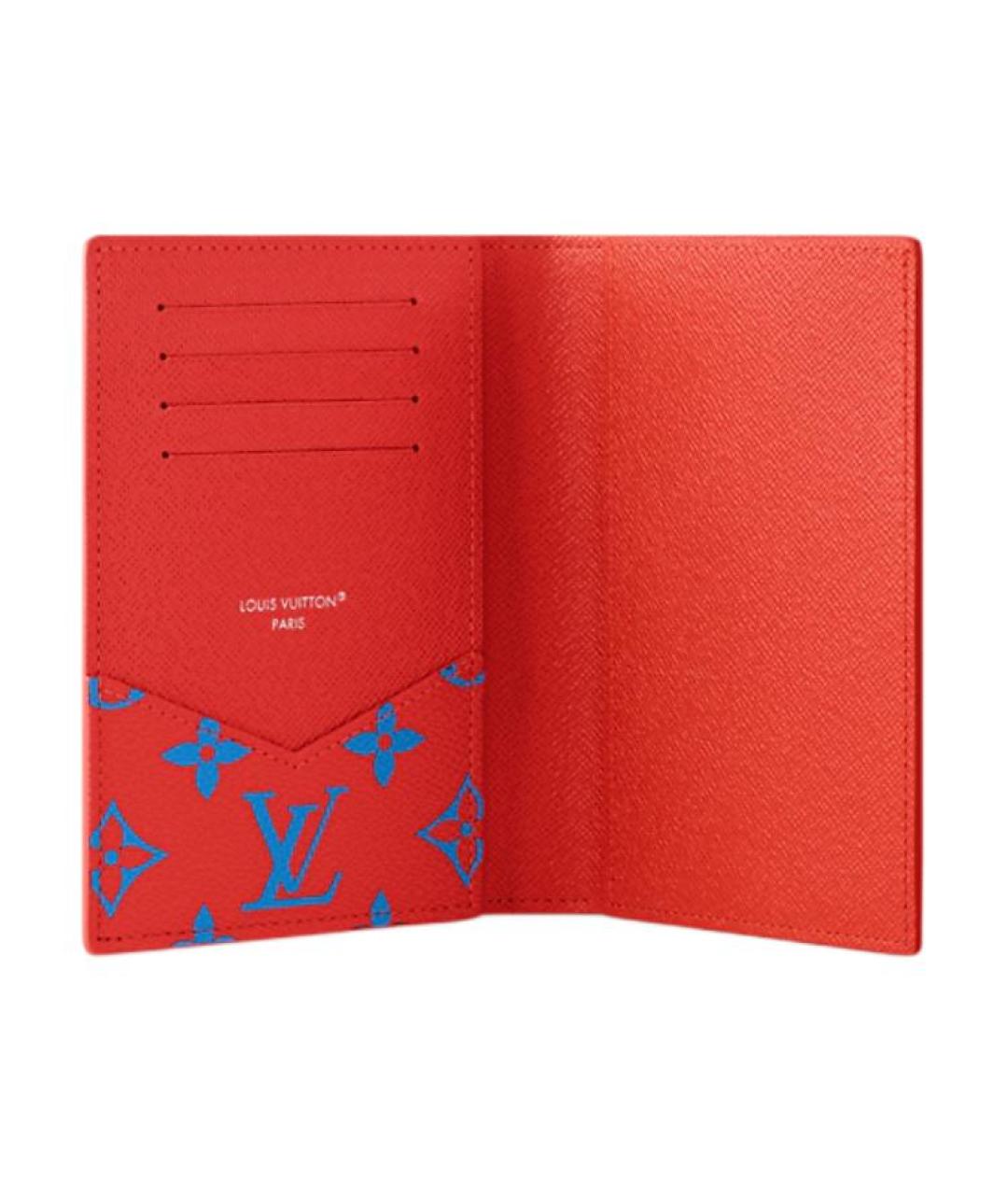 LOUIS VUITTON Синий кардхолдер, фото 3