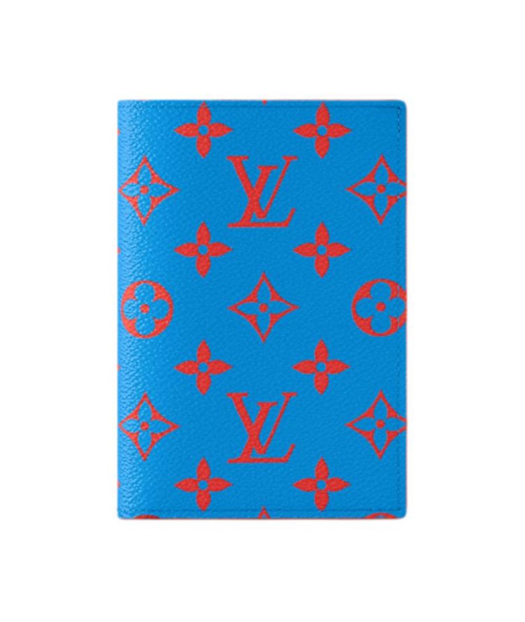 LOUIS VUITTON Синий кардхолдер, фото 1