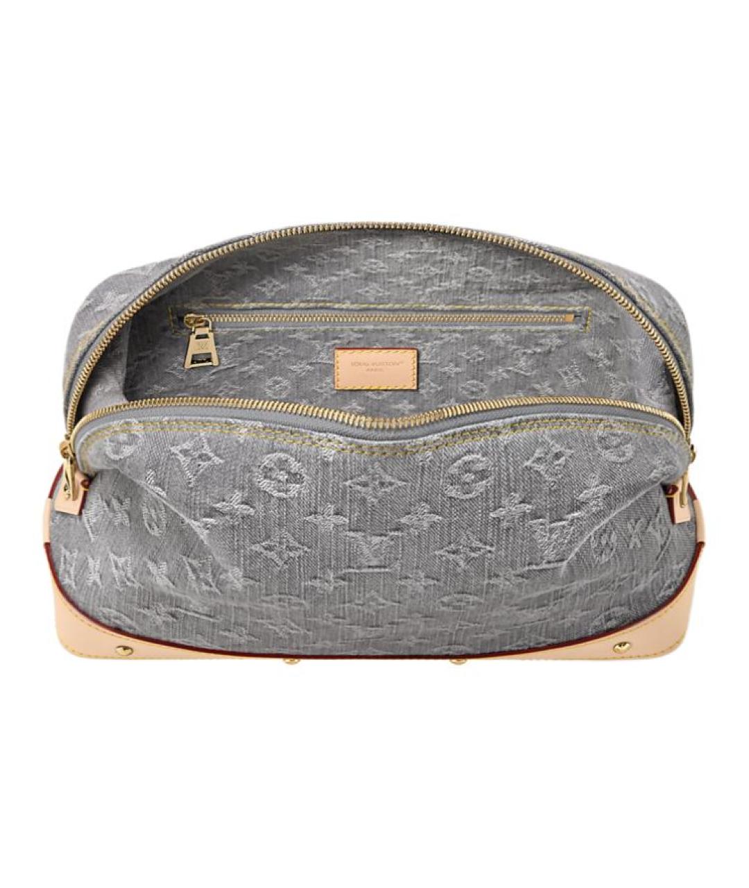 LOUIS VUITTON Серая косметичка, фото 3