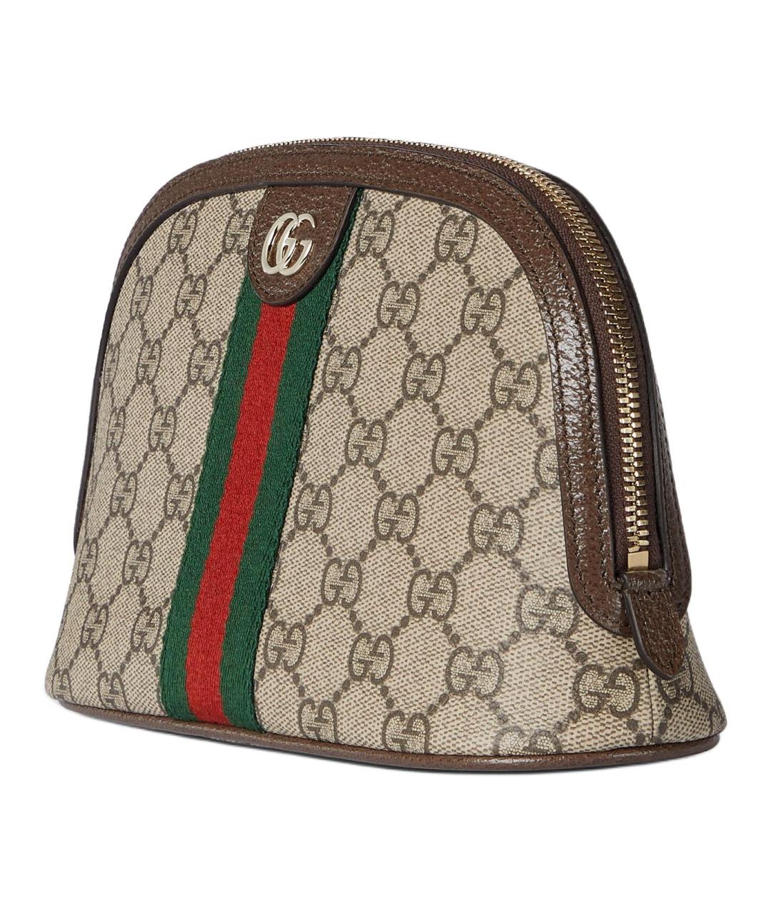 GUCCI Бежевая косметичка, фото 2