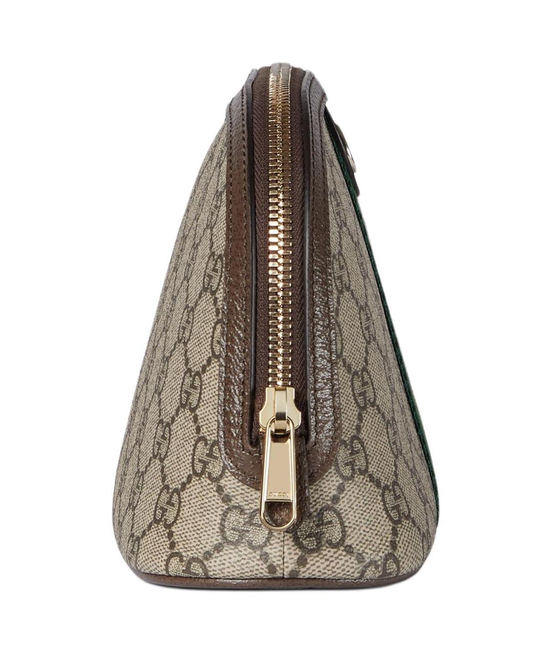 GUCCI Бежевая косметичка, фото 3