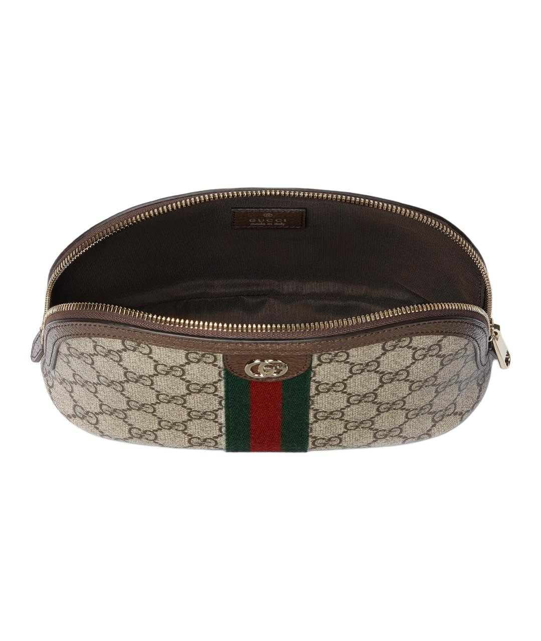 GUCCI Бежевая косметичка, фото 5