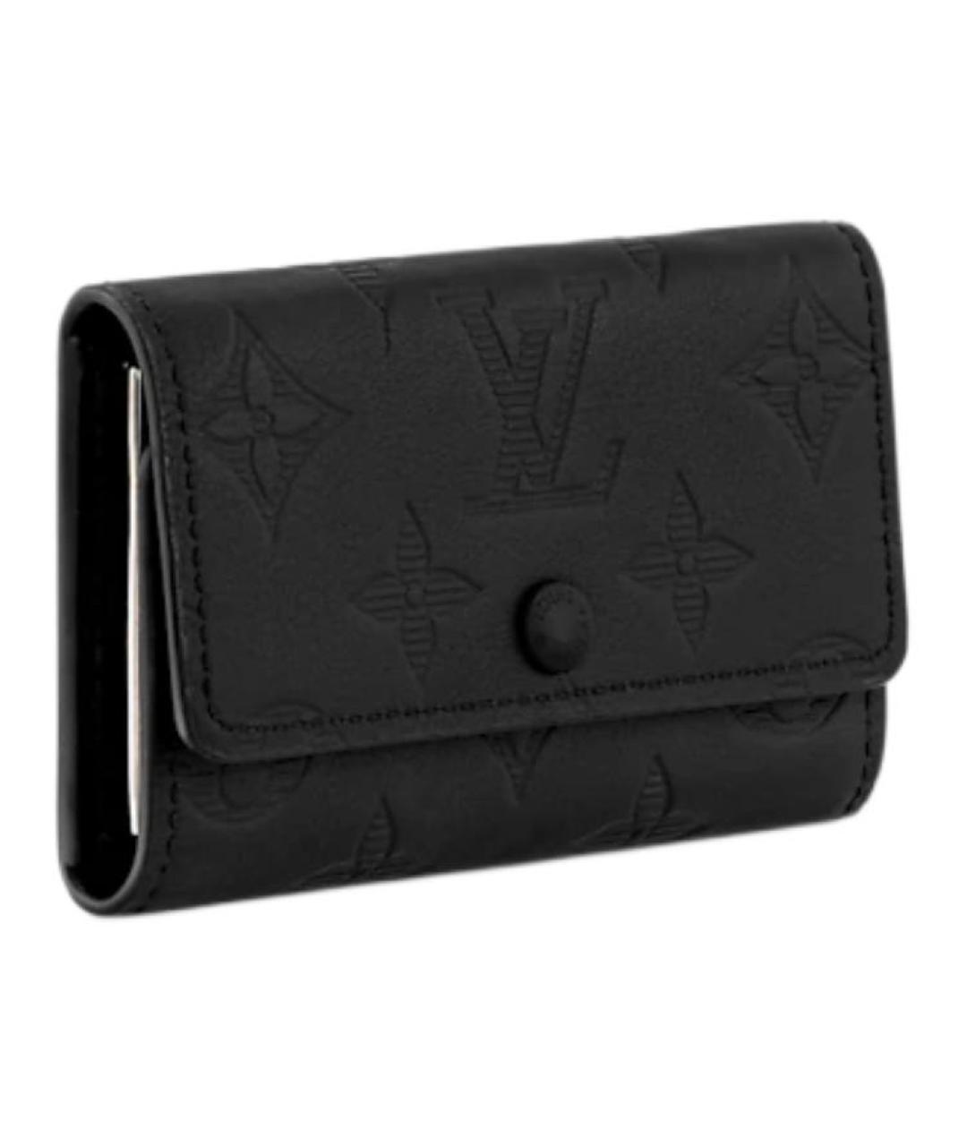 LOUIS VUITTON Черная ключница, фото 2