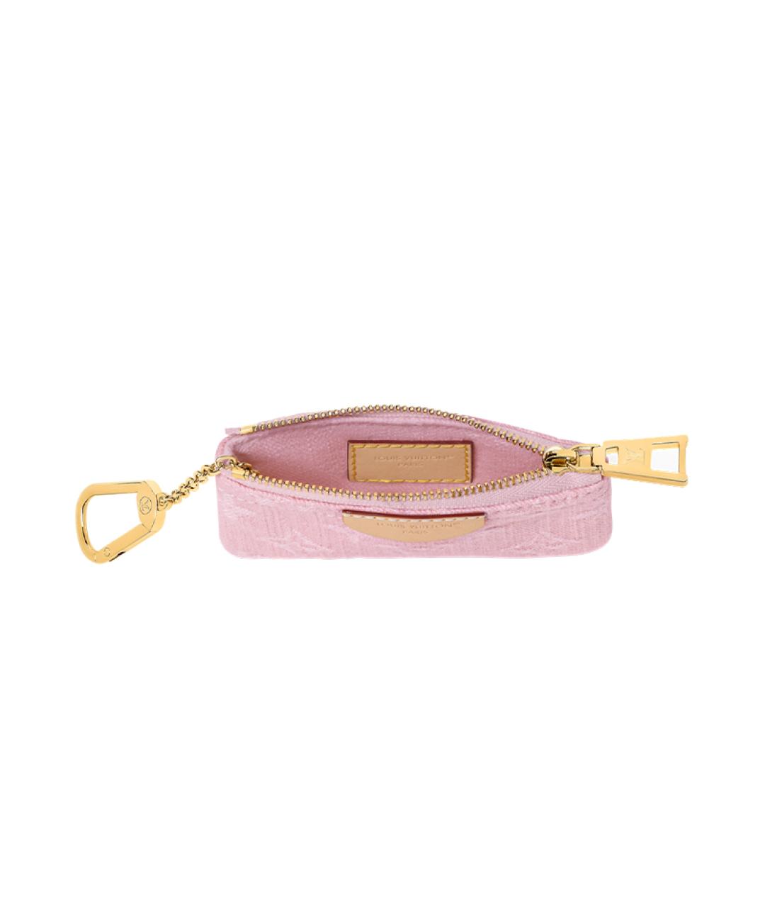 LOUIS VUITTON Розовая ключница, фото 4