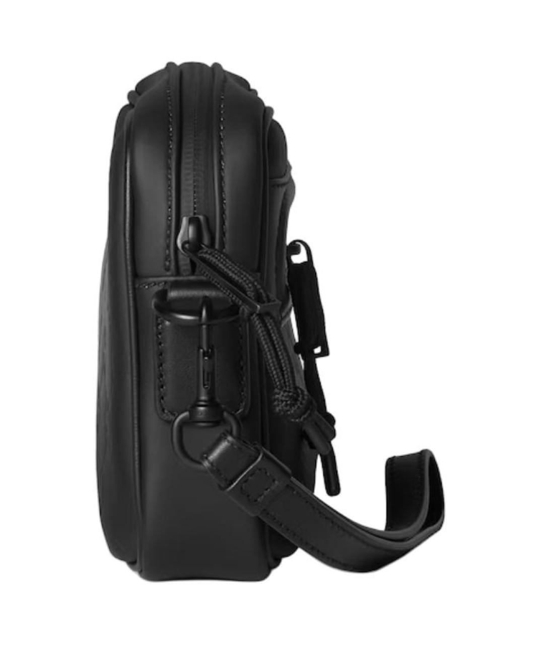 GUCCI Черная кожаная сумка на плечо, фото 2