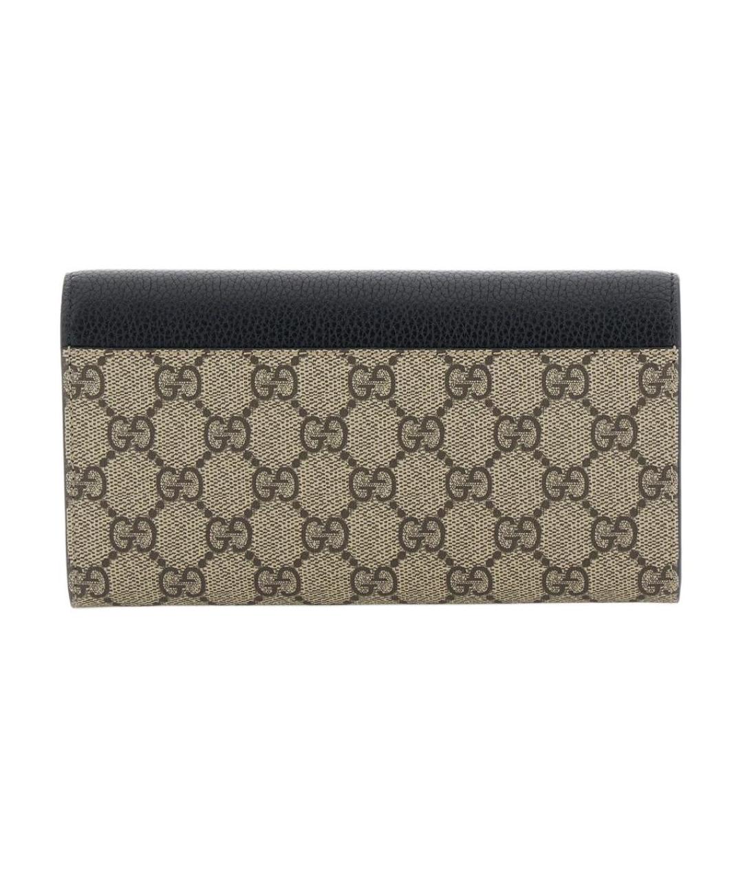GUCCI Черный кожаный кошелек, фото 3