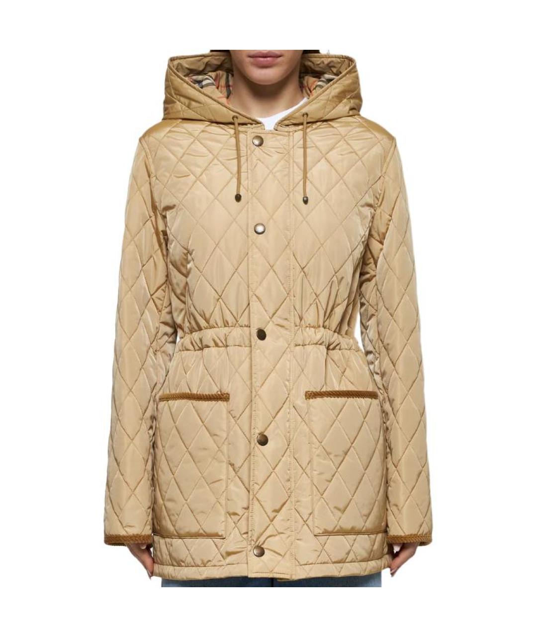 BURBERRY Бежевая парка, фото 2