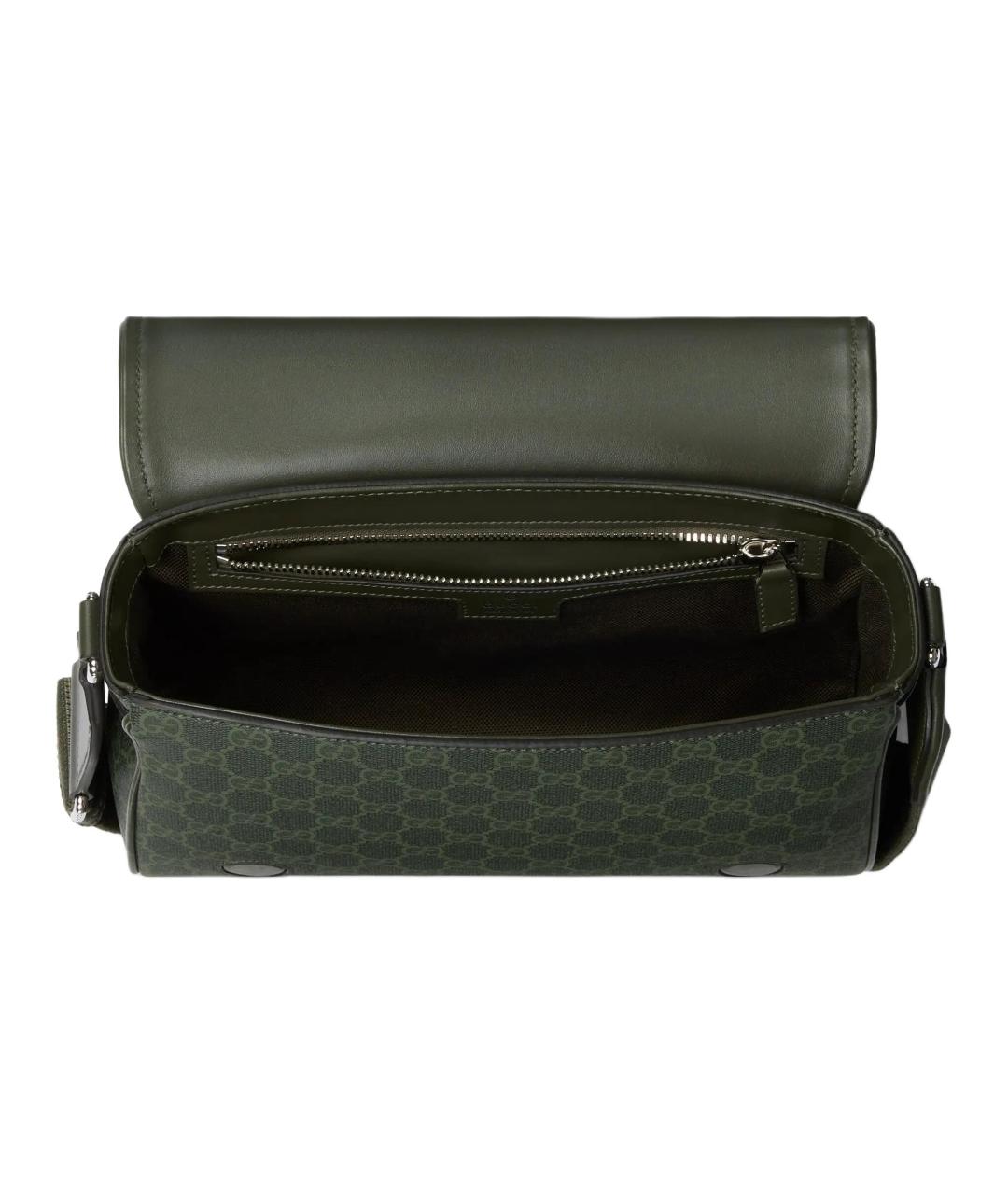 GUCCI Зеленая сумка на плечо, фото 5