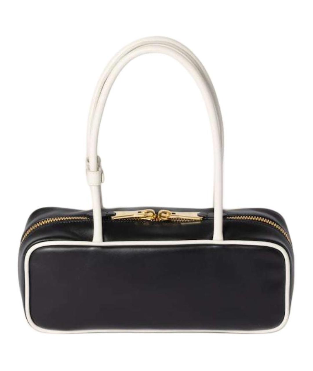 MIU MIU Черная кожаная сумка через плечо, фото 4