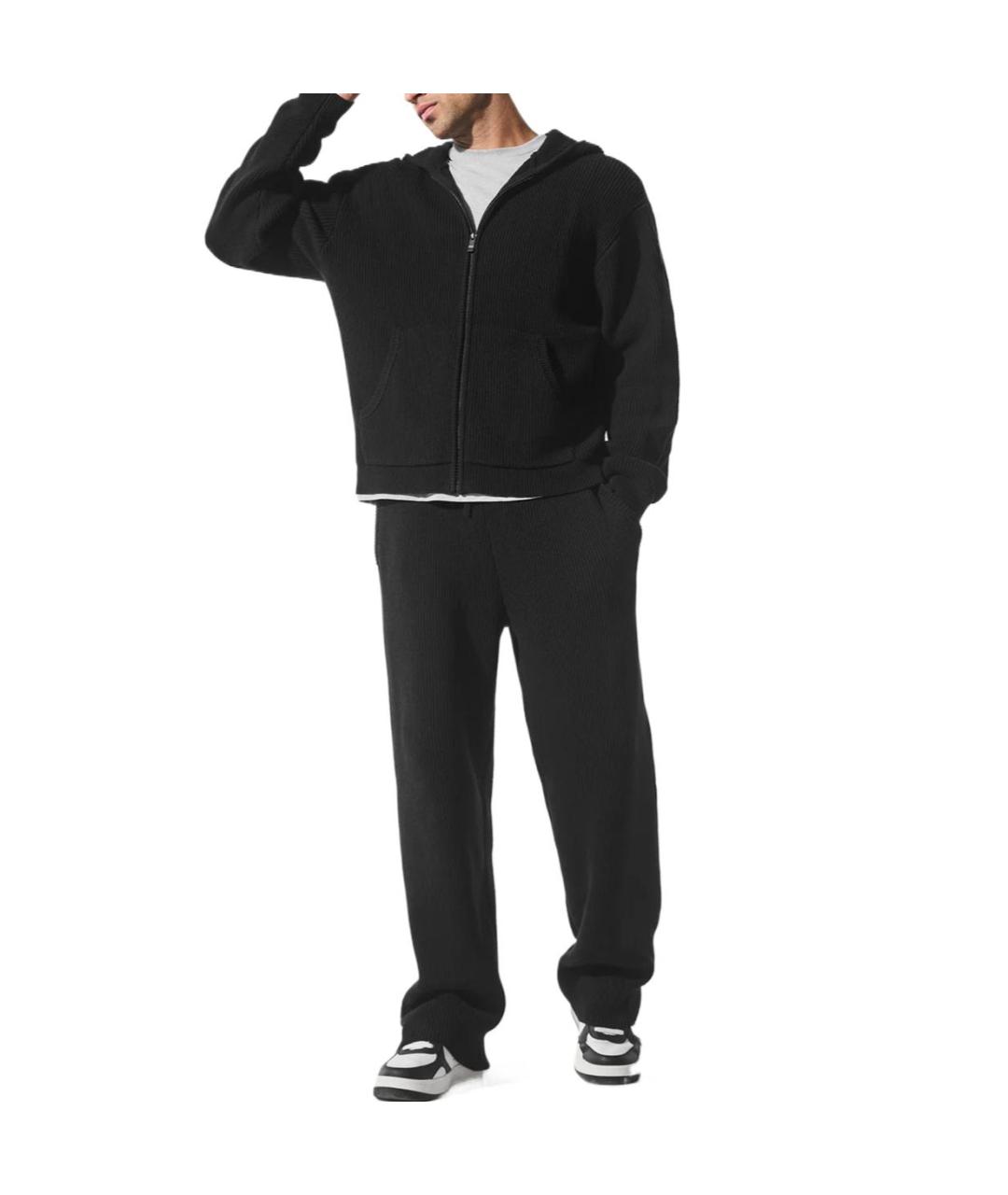 ALO YOGA Черные повседневные брюки, фото 5