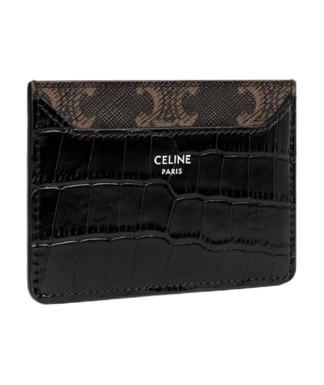 CELINE Черный кардхолдер, фото 2