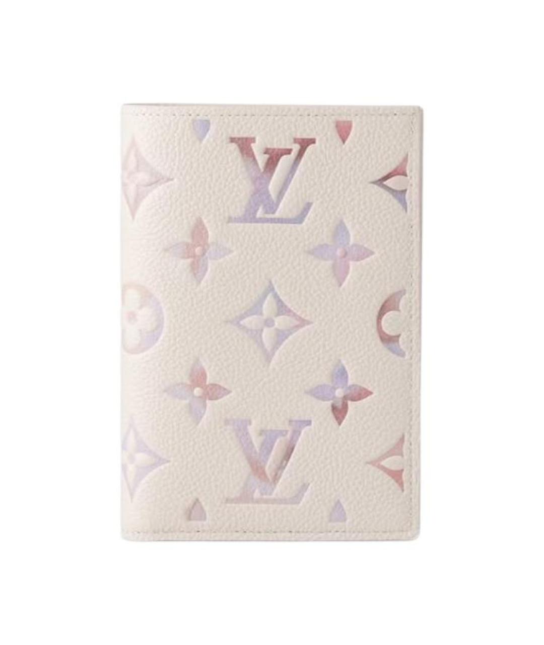 LOUIS VUITTON Бежевый кардхолдер, фото 1