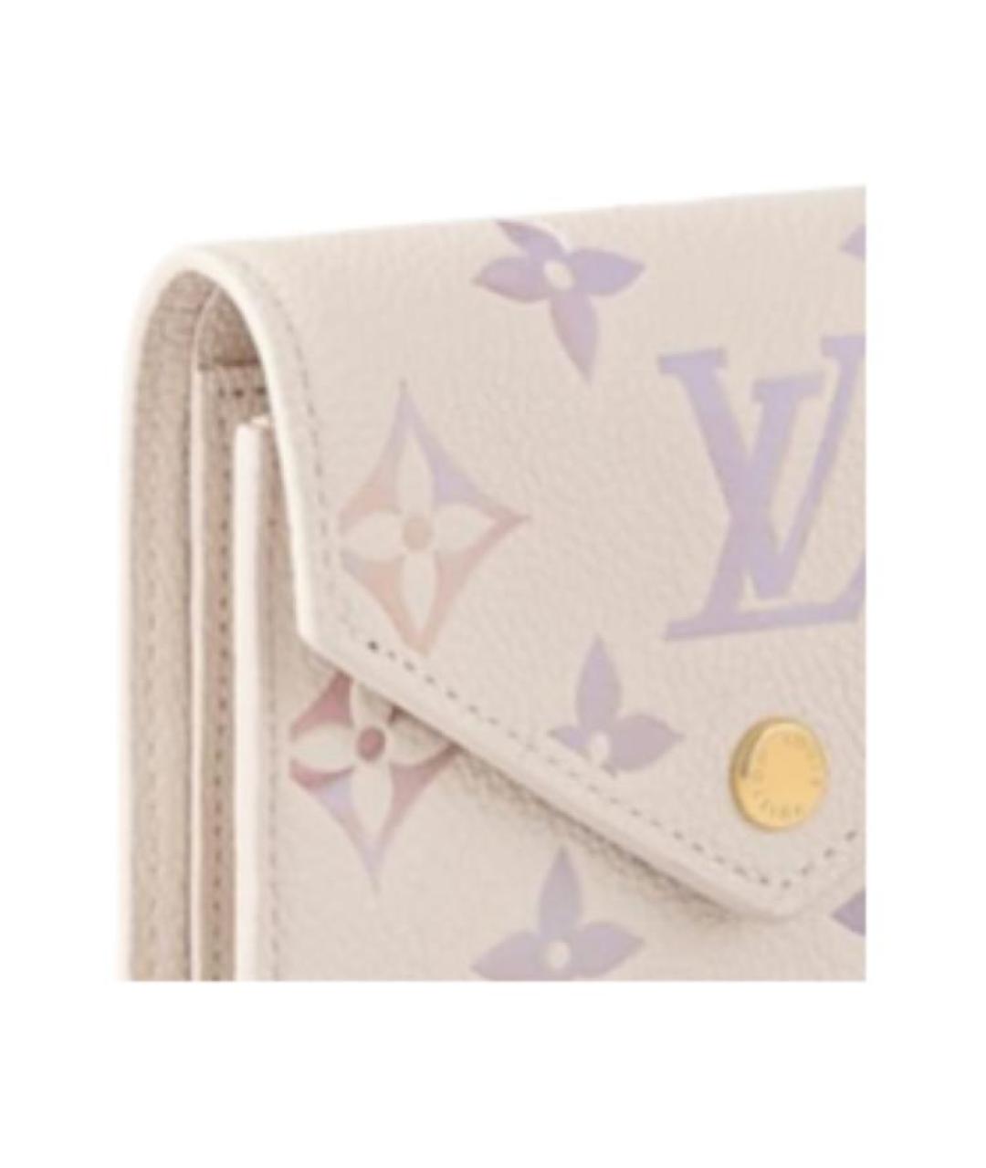 LOUIS VUITTON Розовый кошелек, фото 2