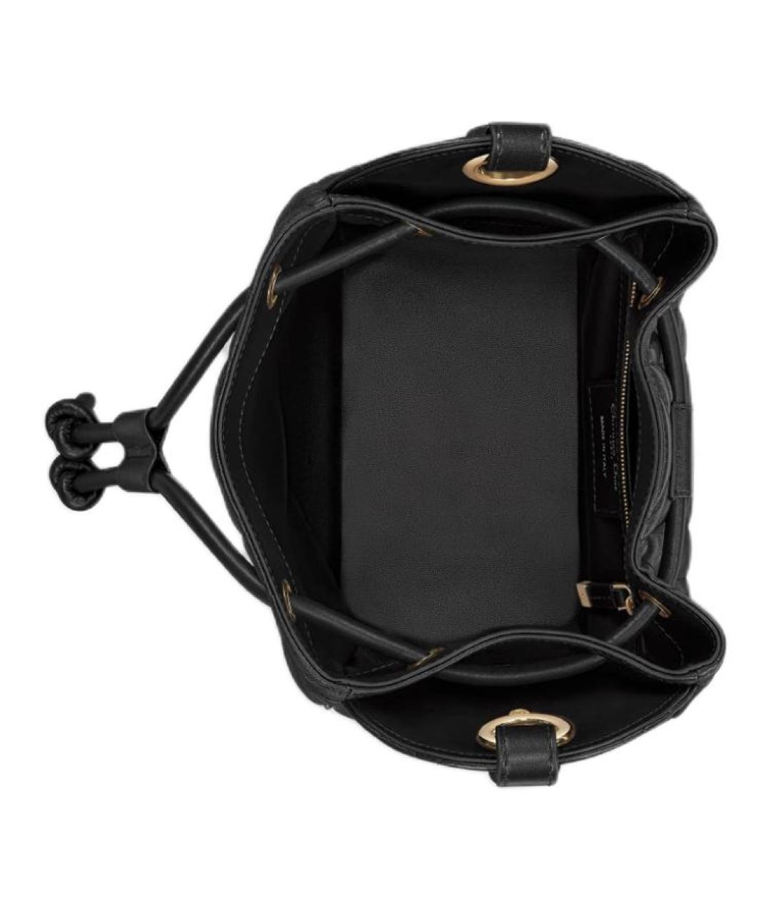 CHRISTIAN DIOR Черная кожаная сумка через плечо, фото 6