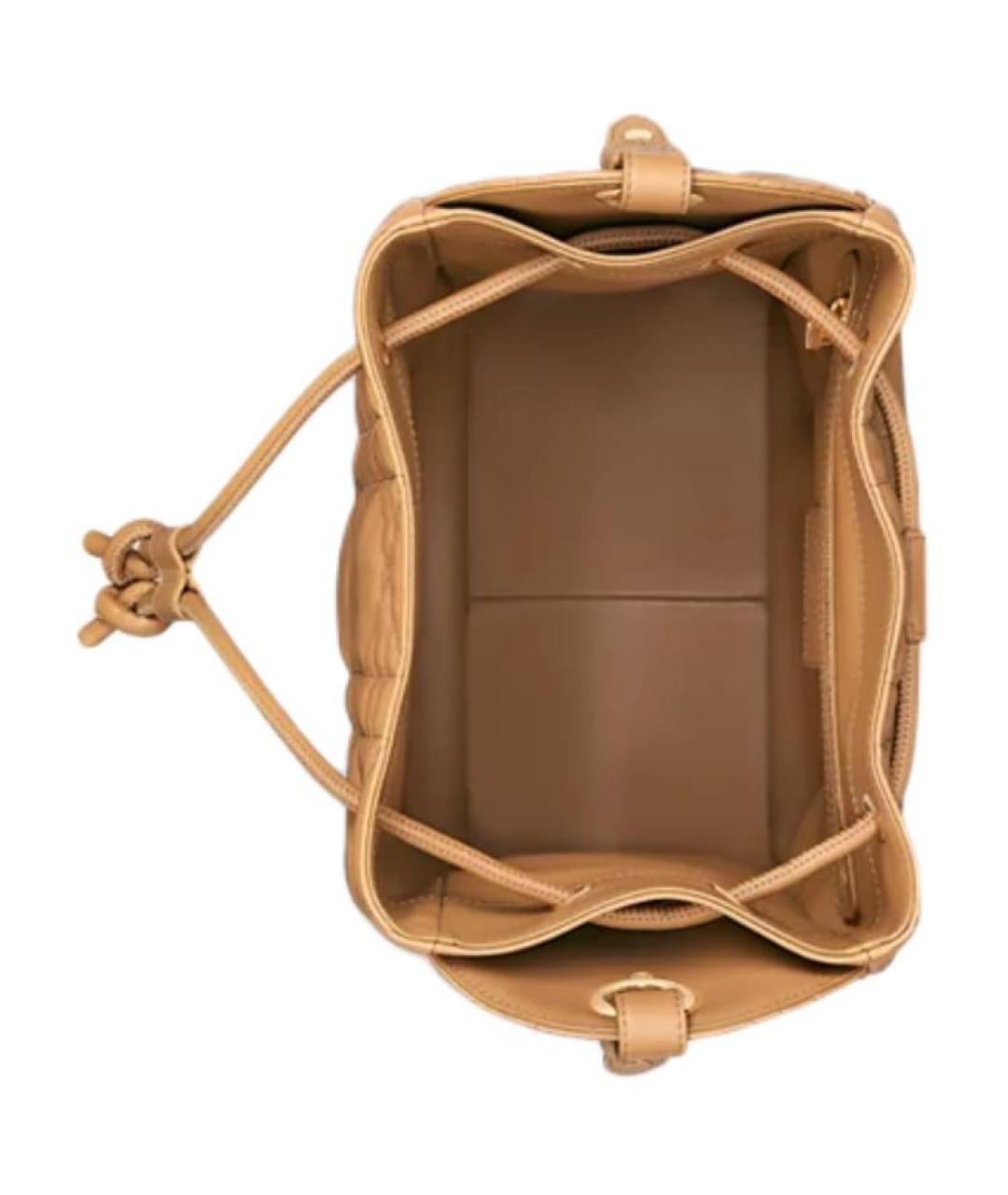 CHRISTIAN DIOR Желтая кожаная сумка через плечо, фото 4