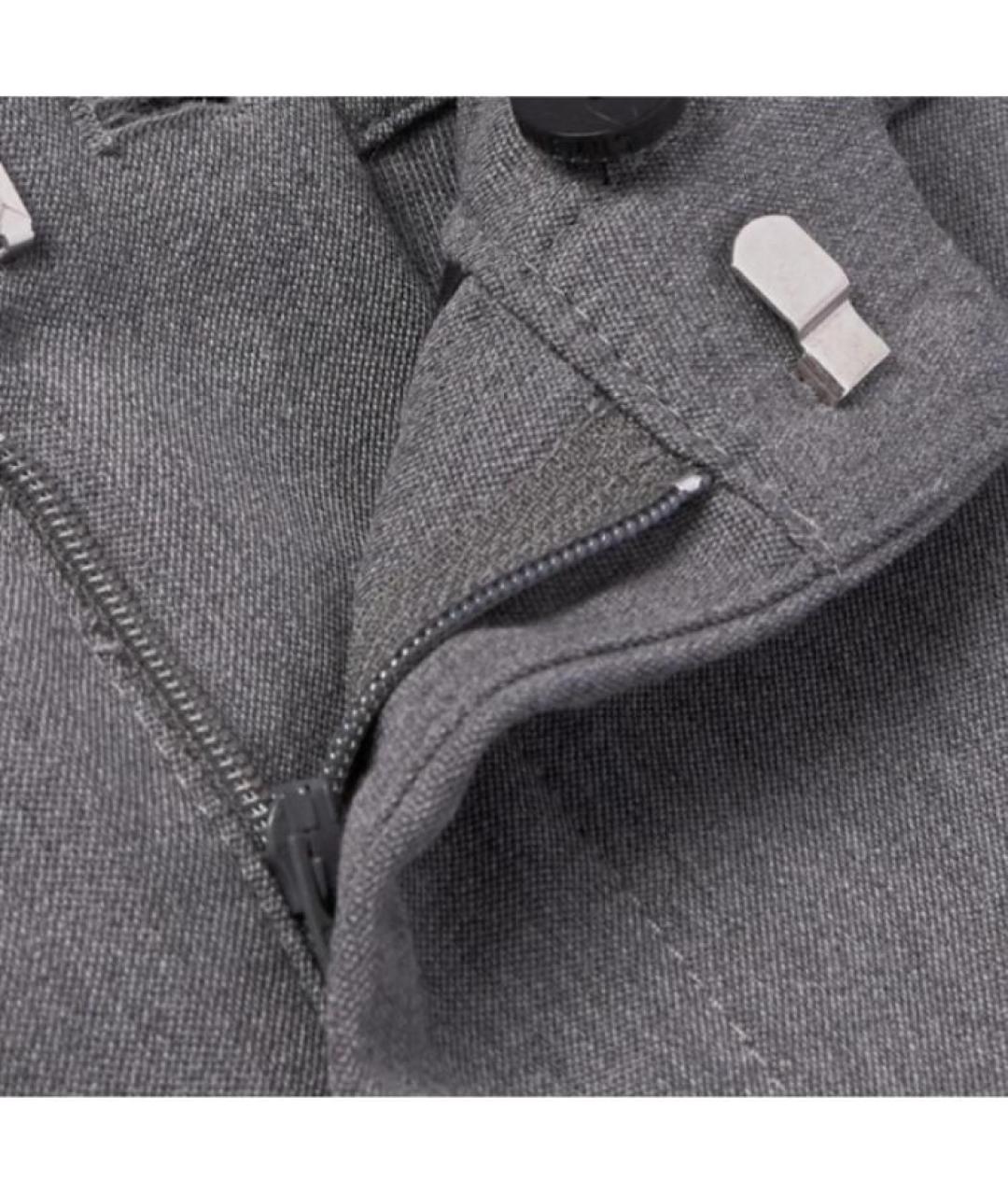 JACQUEMUS Серые шорты, фото 5