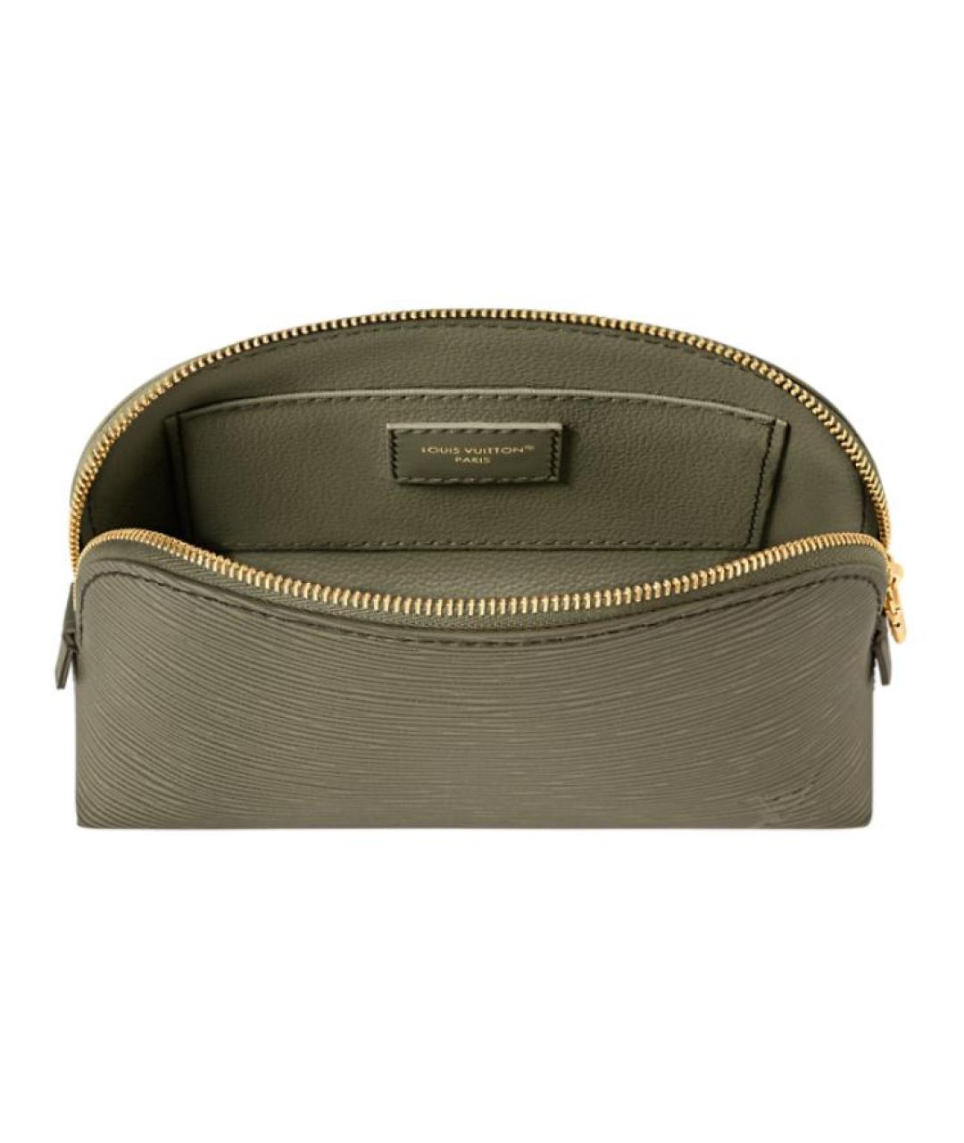 LOUIS VUITTON Хаки косметичка, фото 3