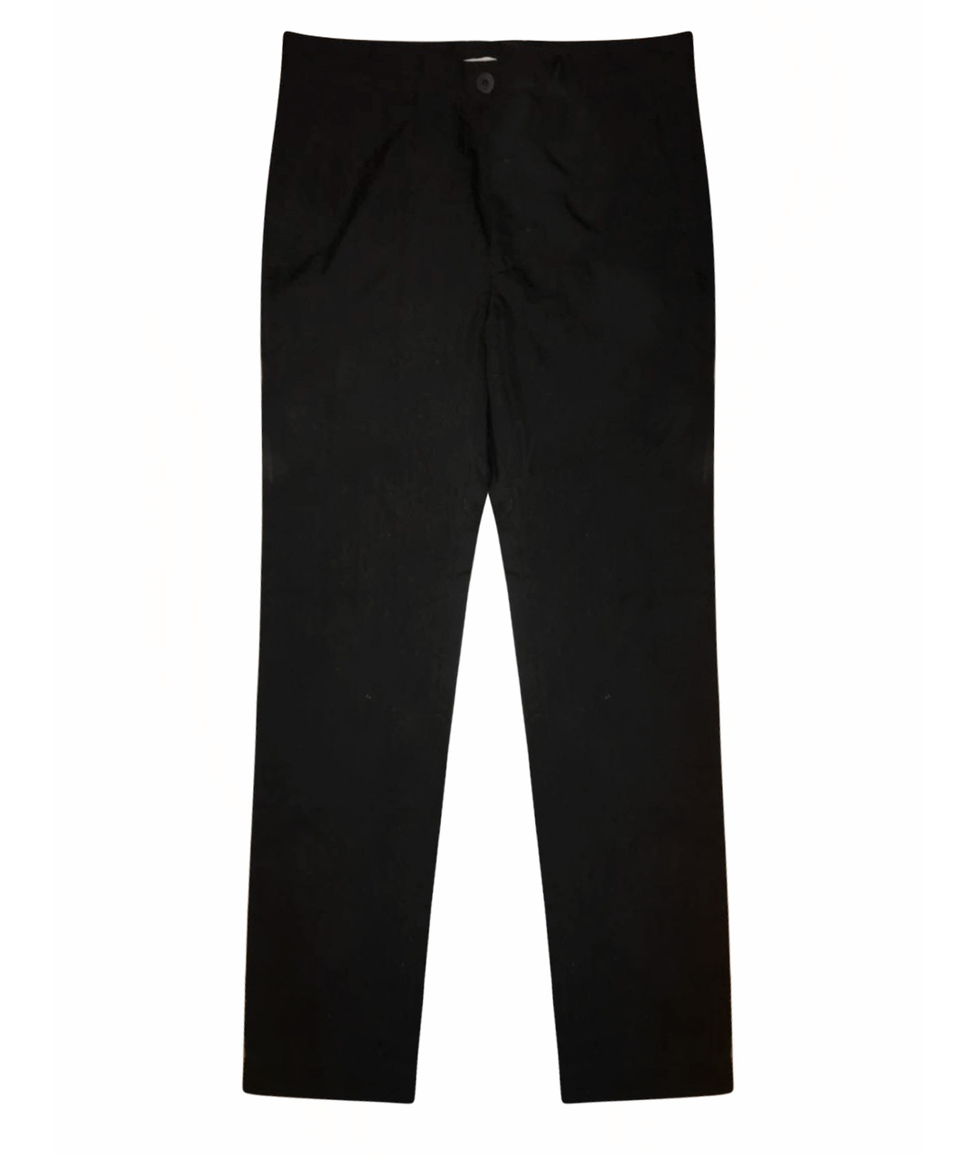 ISABEL BENENATO Черные льняные классические брюки, фото 1