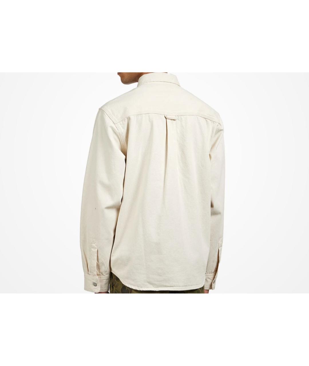 CARHARTT WIP Бежевая хлопковая спортивная куртка, фото 6
