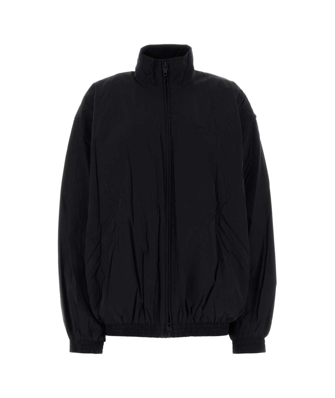 BALENCIAGA Черная полиэстеровая куртка, фото 1