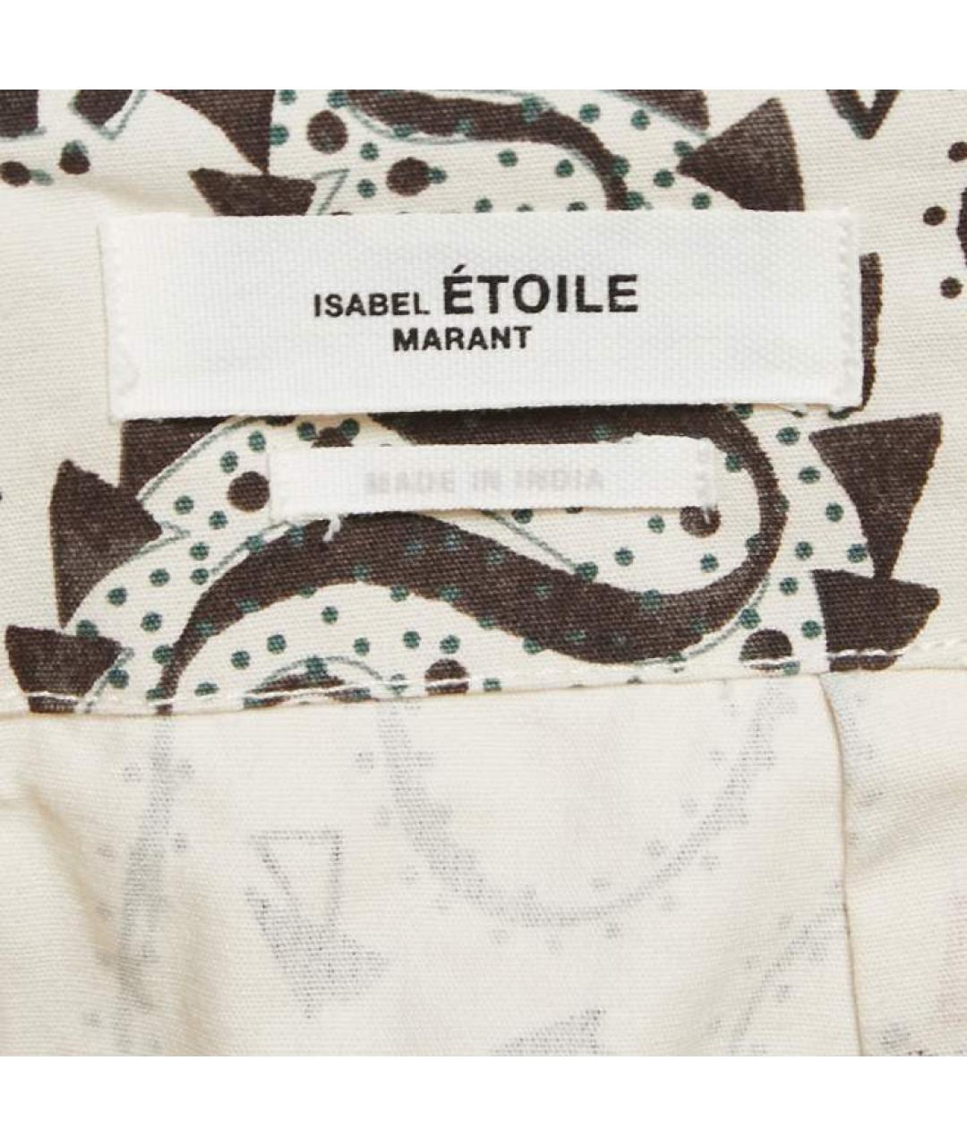 ISABEL MARANT ETOILE Хлопковая юбка мини, фото 3