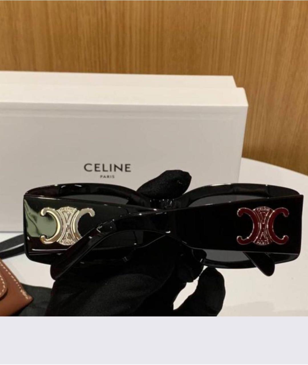 CELINE Черные солнцезащитные очки, фото 5
