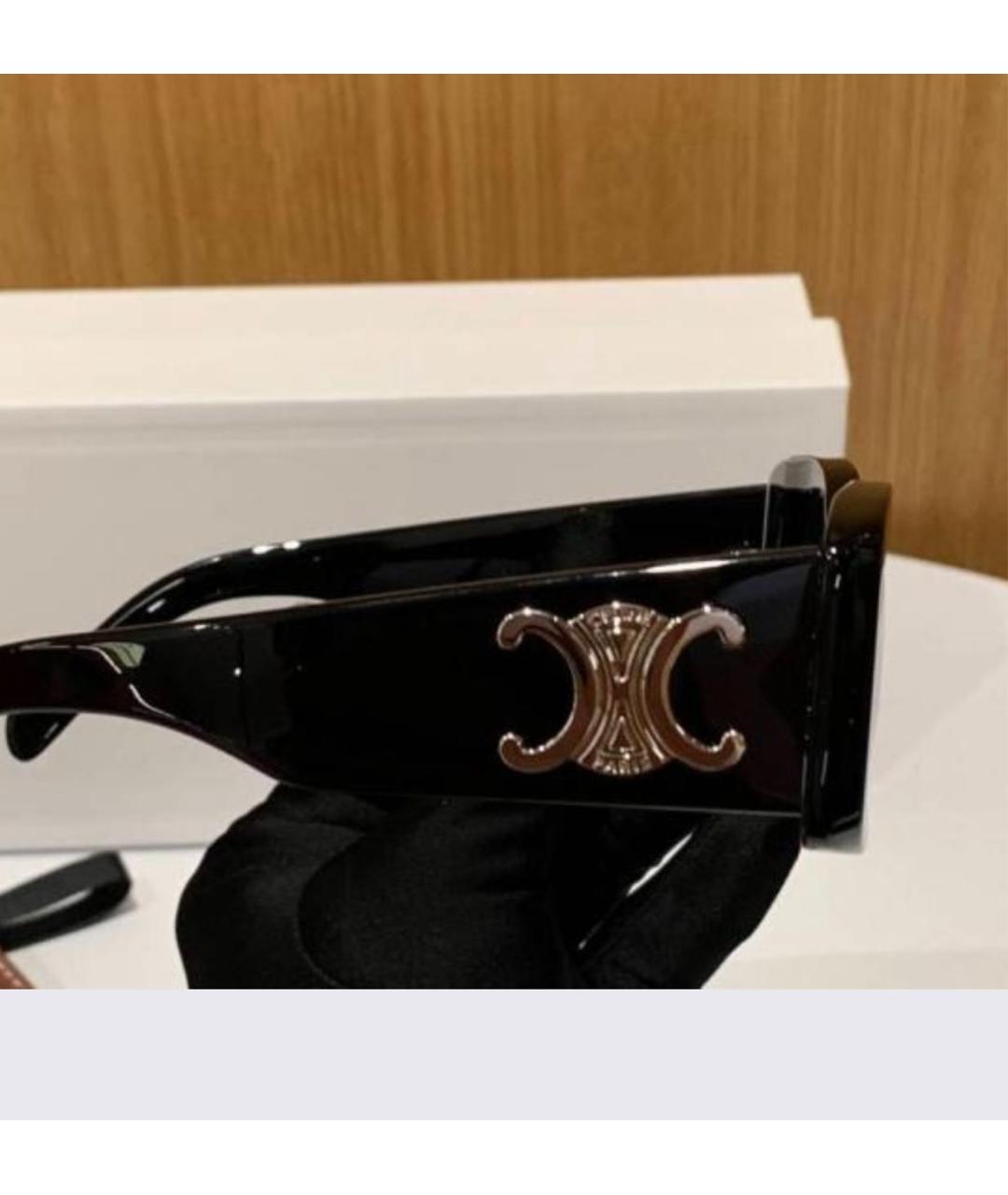 CELINE Черные солнцезащитные очки, фото 4