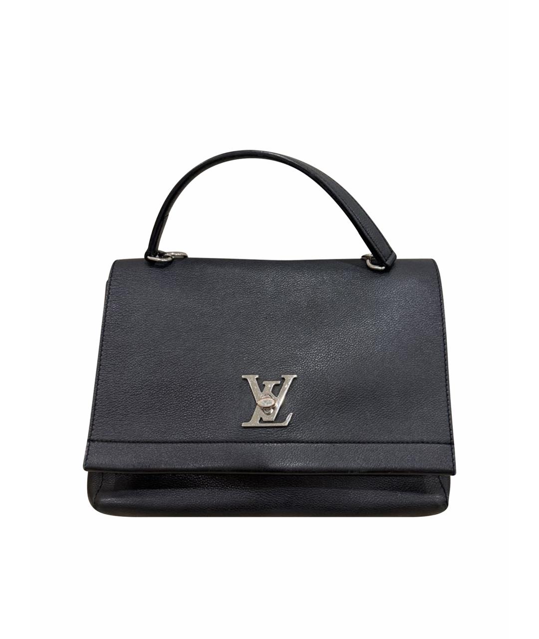 LOUIS VUITTON Черная сумка с короткими ручками, фото 1