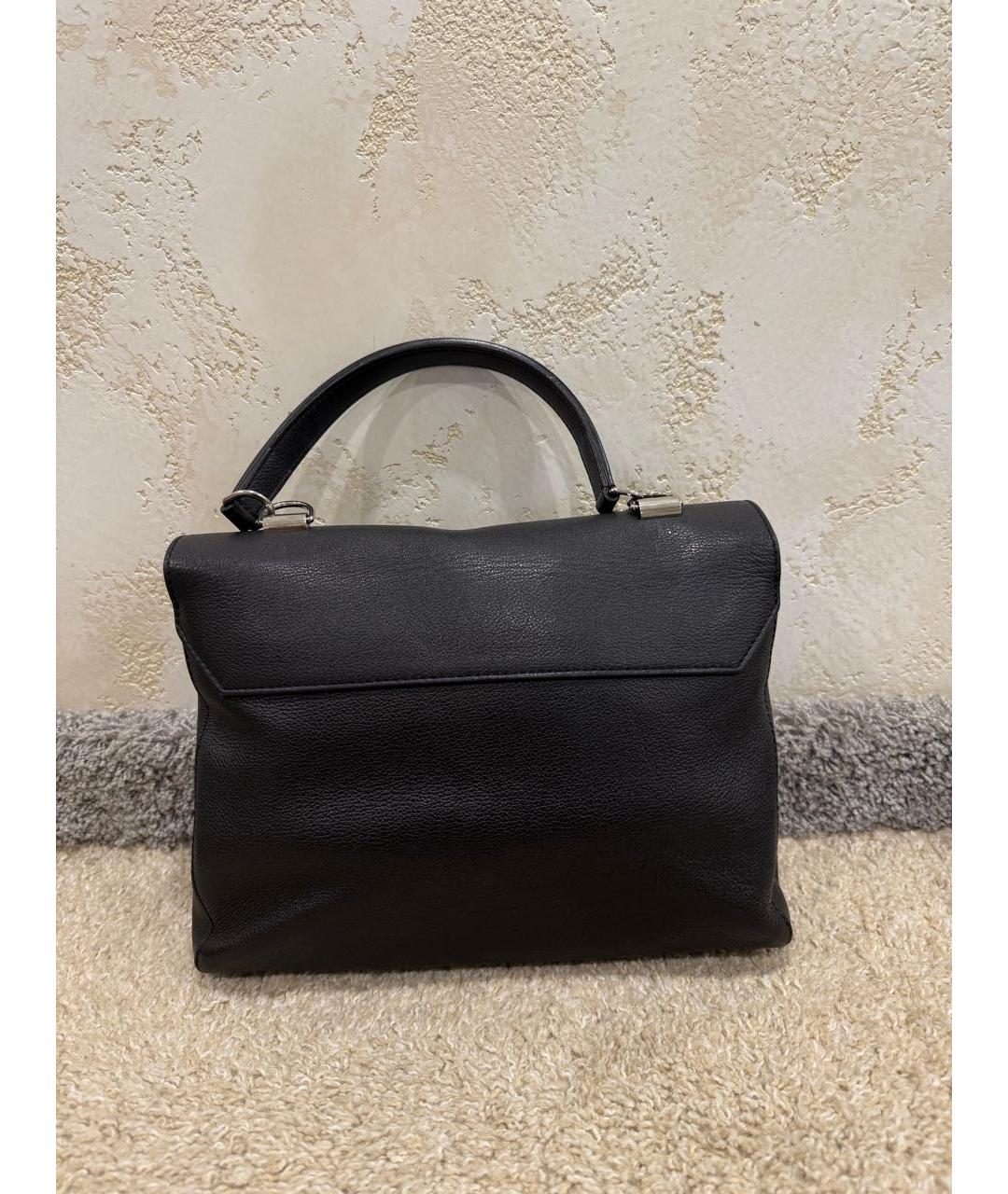 LOUIS VUITTON Черная сумка с короткими ручками, фото 2