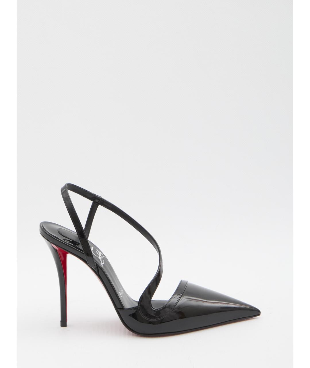 CHRISTIAN LOUBOUTIN Черные туфли из лакированной кожи, фото 6