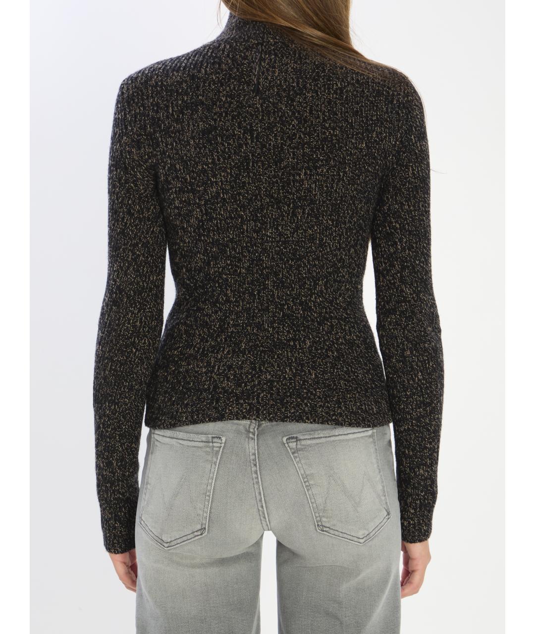 MAX MARA Коричневый шерстяной джемпер / свитер, фото 5