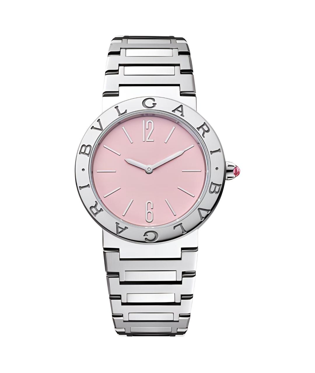 BVLGARI Серебряные часы из белого золота, фото 1