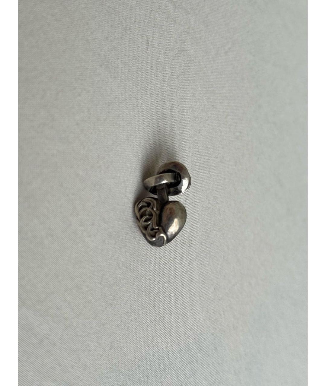 CHROME HEARTS Серебряные серебряные серьги, фото 6