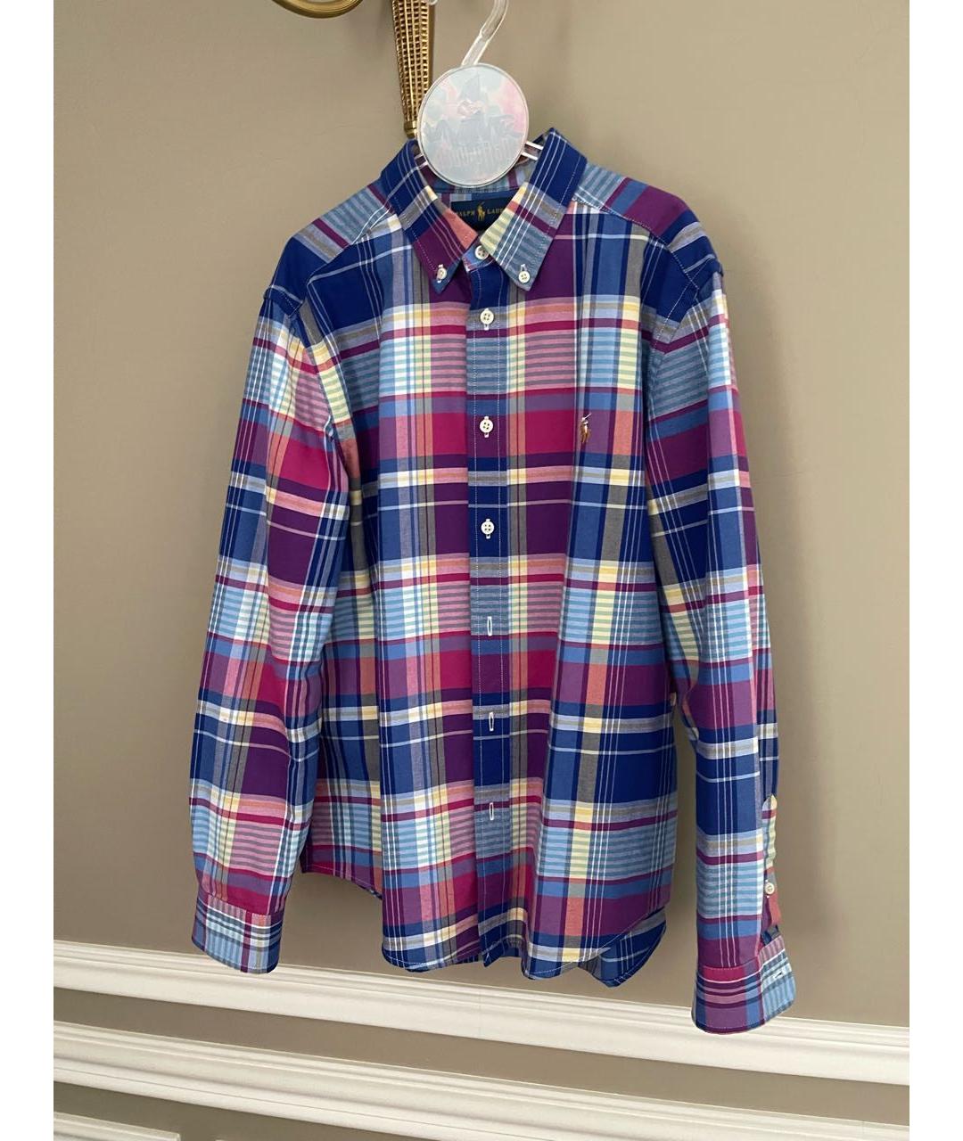 POLO RALPH LAUREN Мульти хлопковая детская рубашка, фото 5
