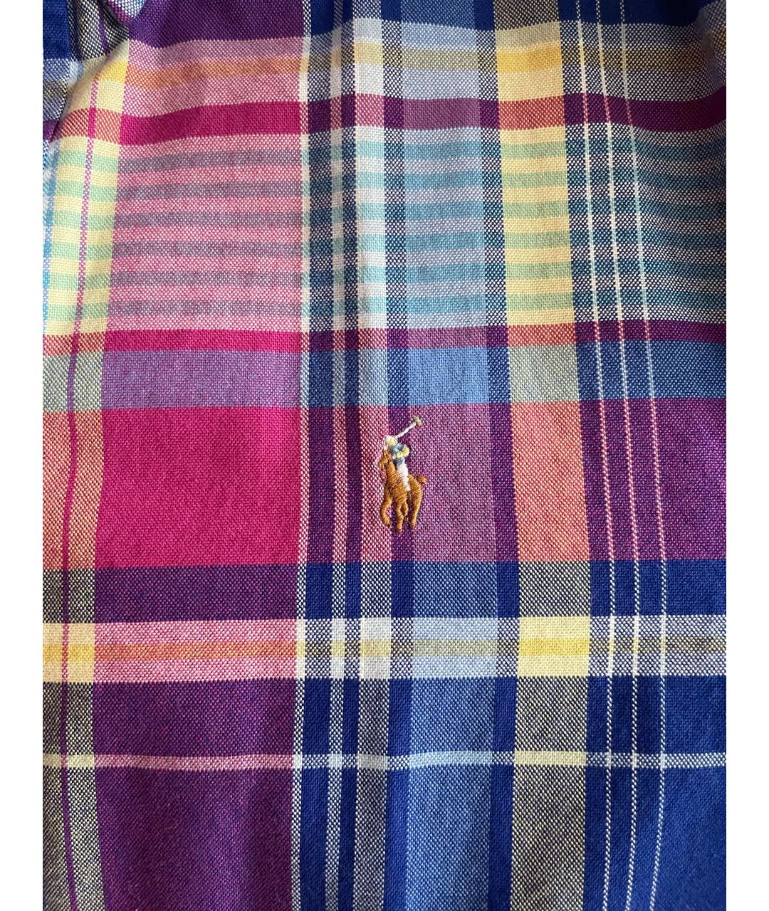 POLO RALPH LAUREN Мульти хлопковая детская рубашка, фото 4