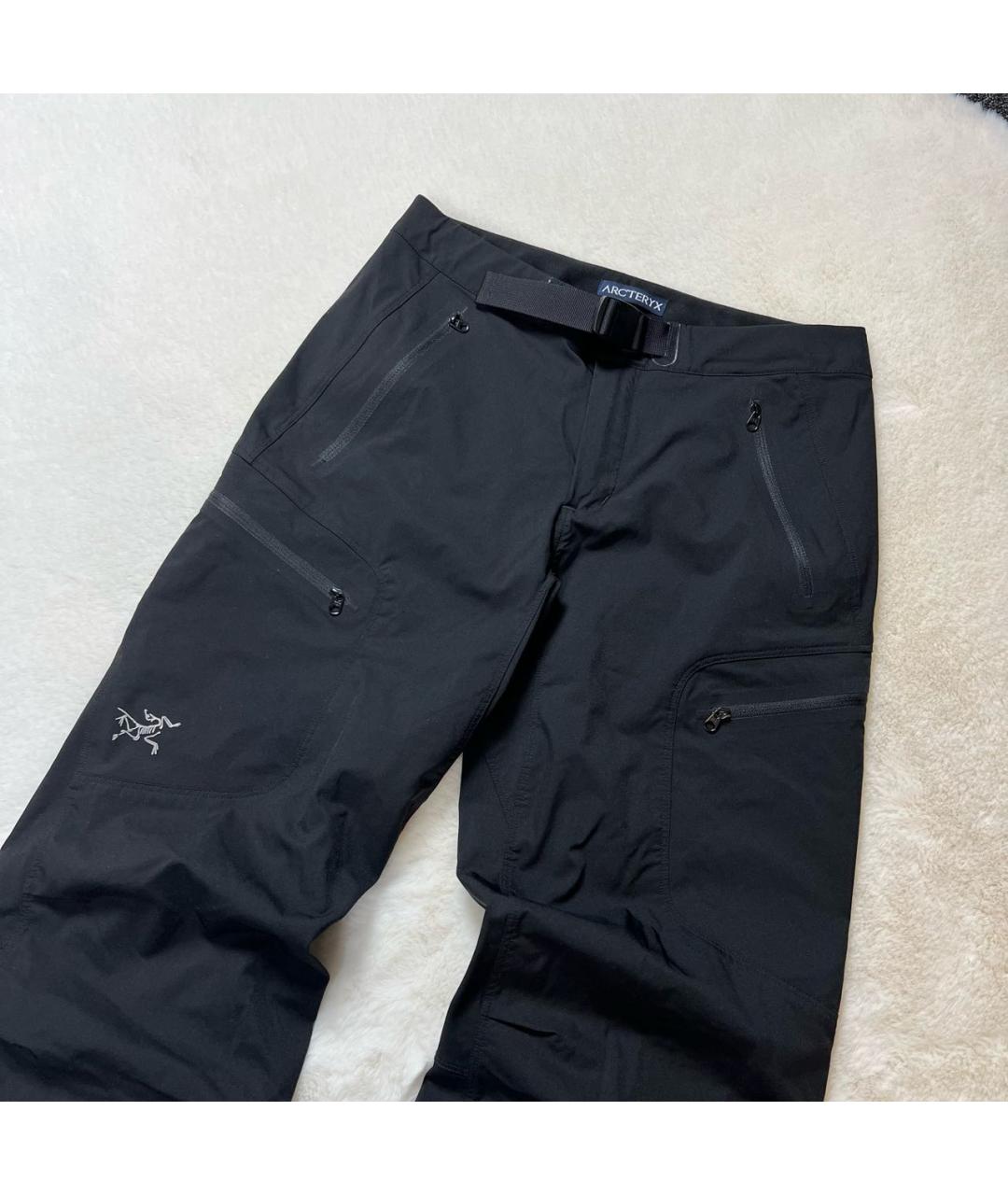 ARCTERYX Черные полиамидовые спортивные брюки и шорты, фото 3