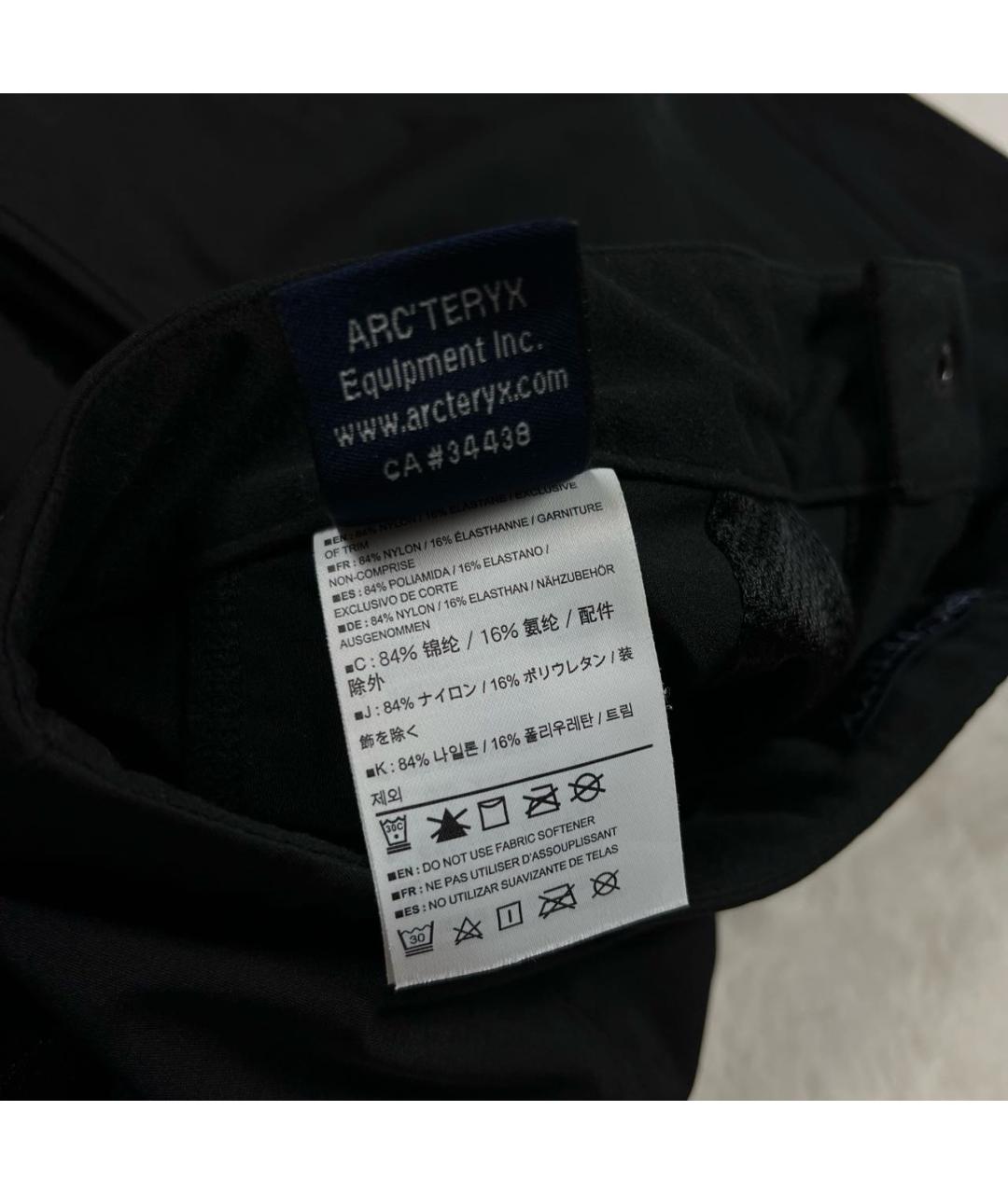ARCTERYX Черные полиамидовые спортивные брюки и шорты, фото 8