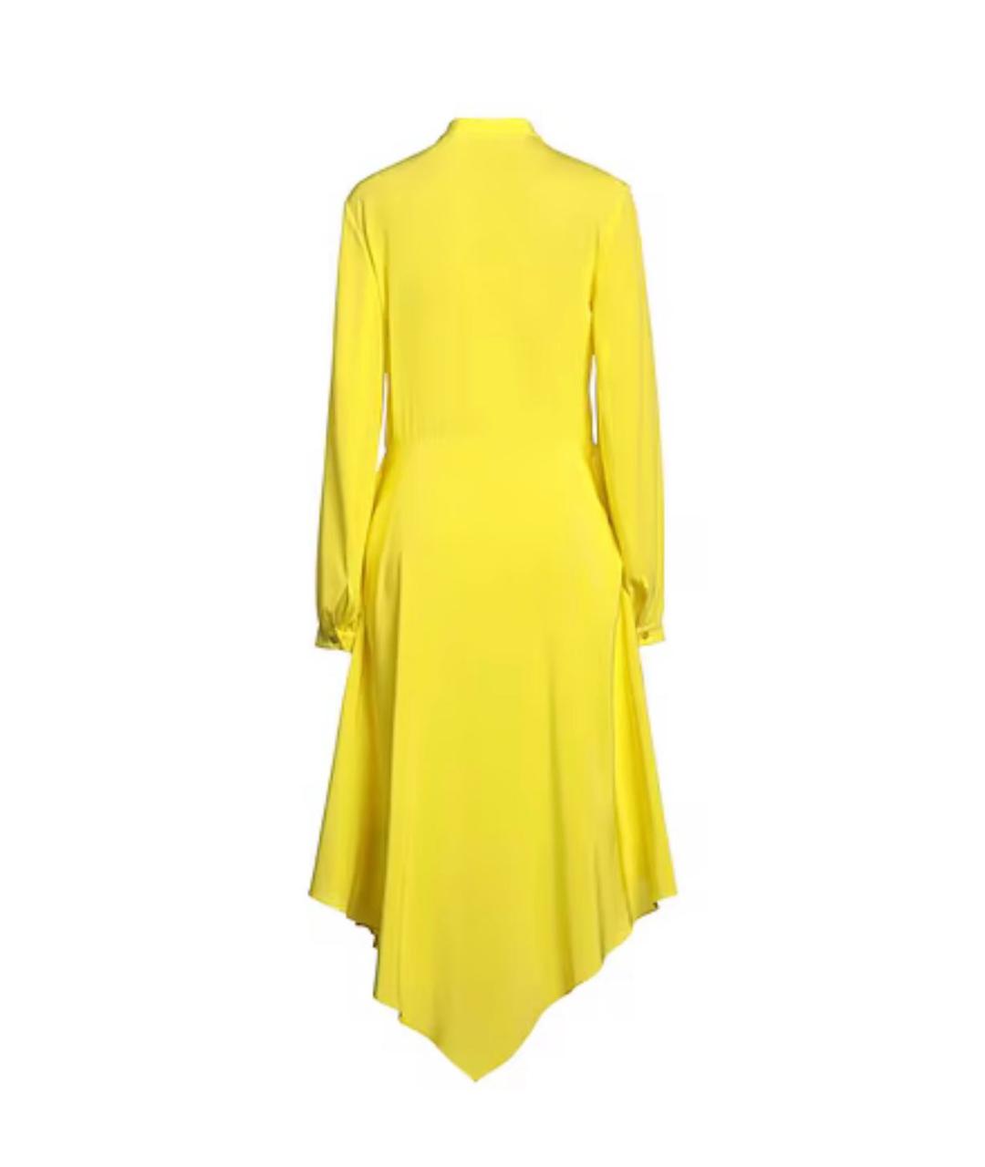 STELLA MCCARTNEY Желтое повседневное платье, фото 2
