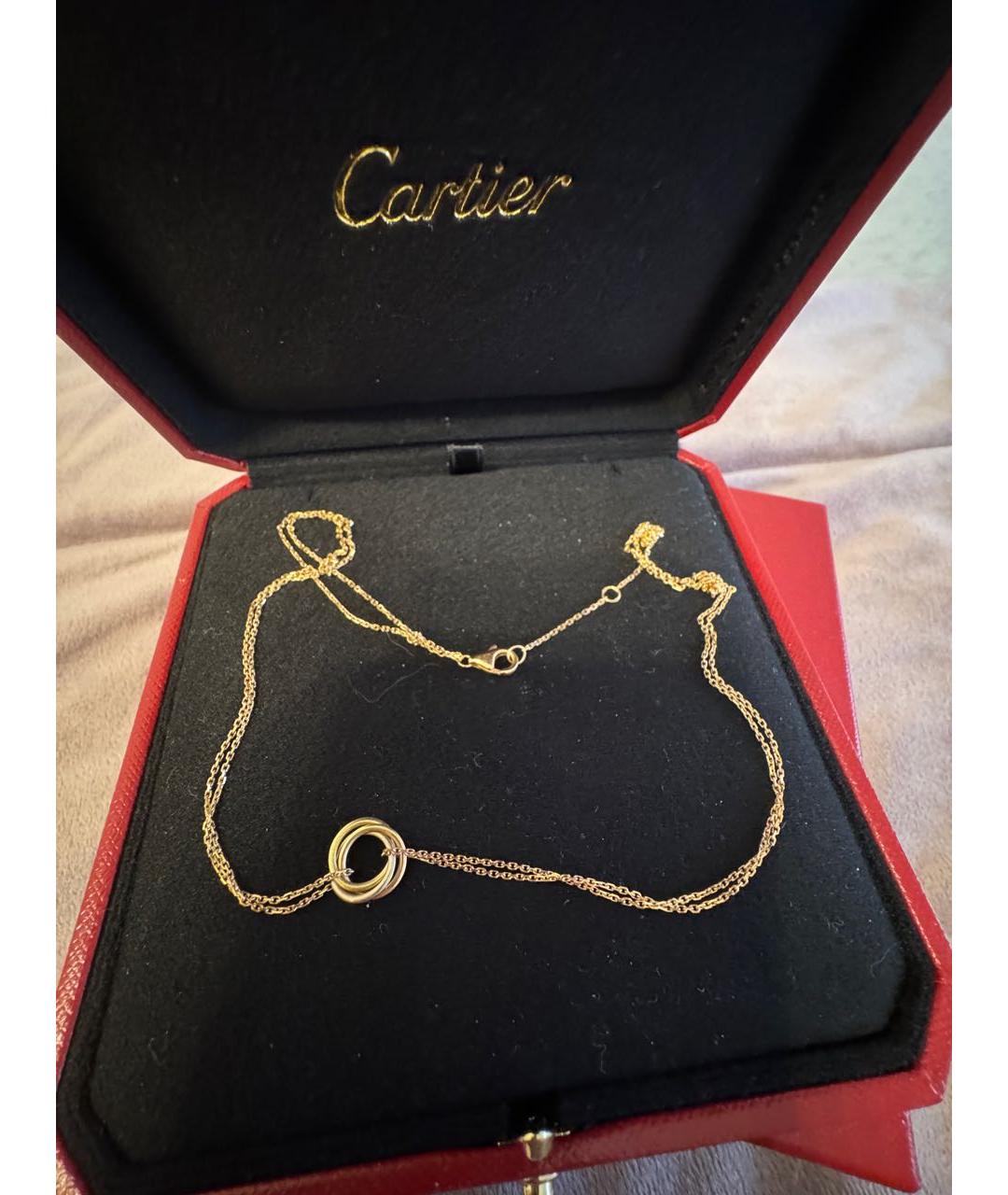 CARTIER Золотое колье из желтого золота, фото 3