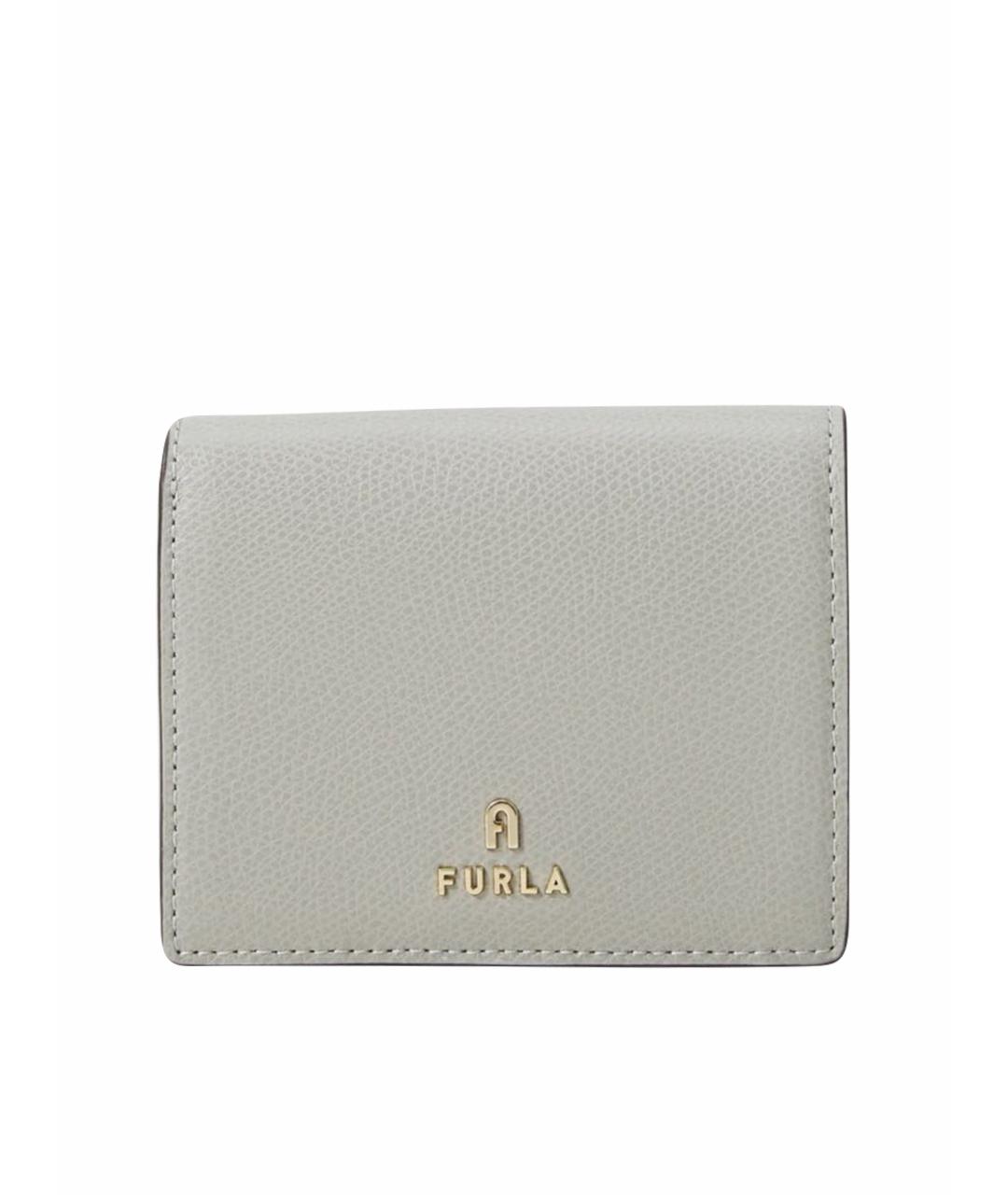 FURLA Бежевый кожаный кошелек, фото 1