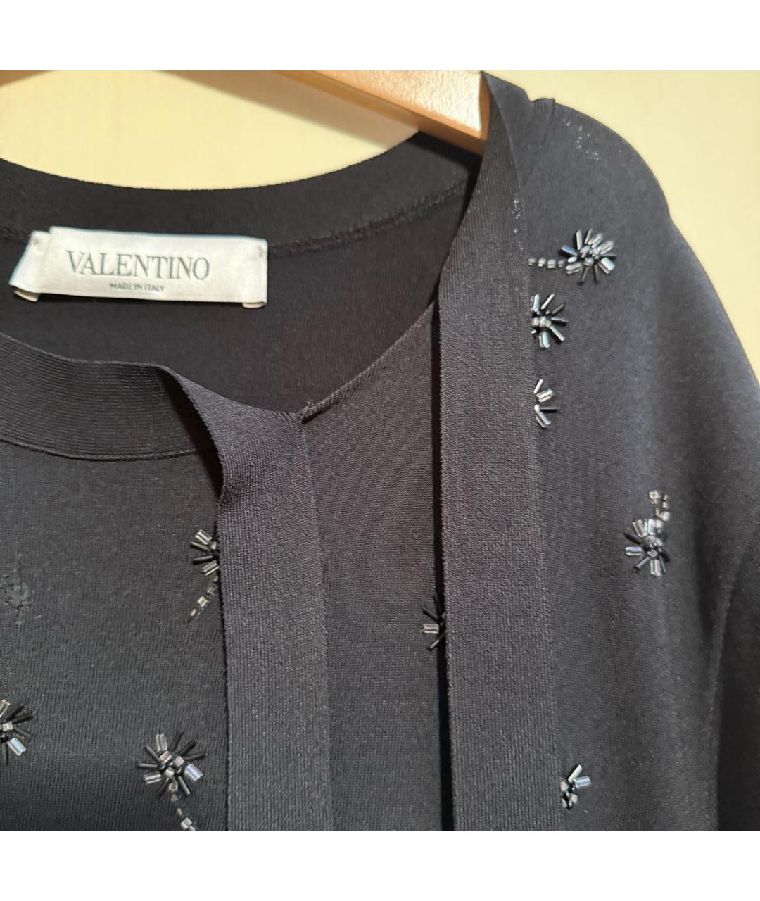 VALENTINO Черное вечернее платье, фото 6