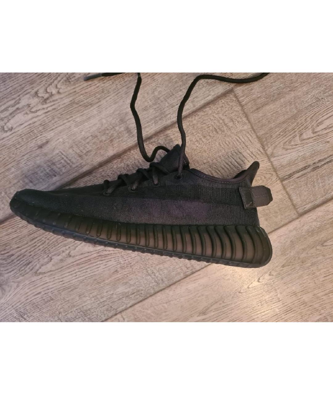 ADIDAS YEEZY Черные текстильные кроссовки, фото 7