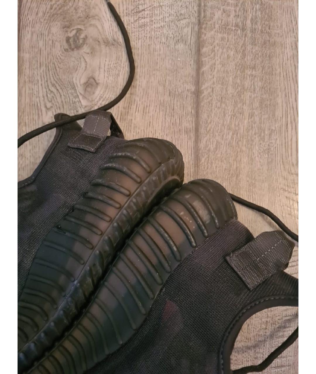 ADIDAS YEEZY Черные текстильные кроссовки, фото 5