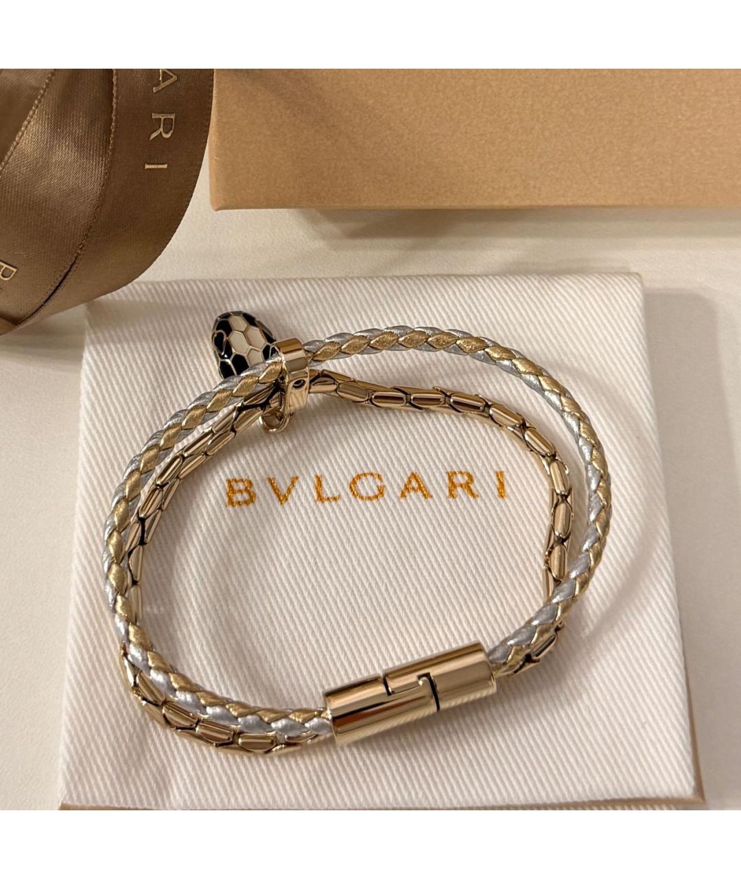 BVLGARI Золотой латунный браслет, фото 3