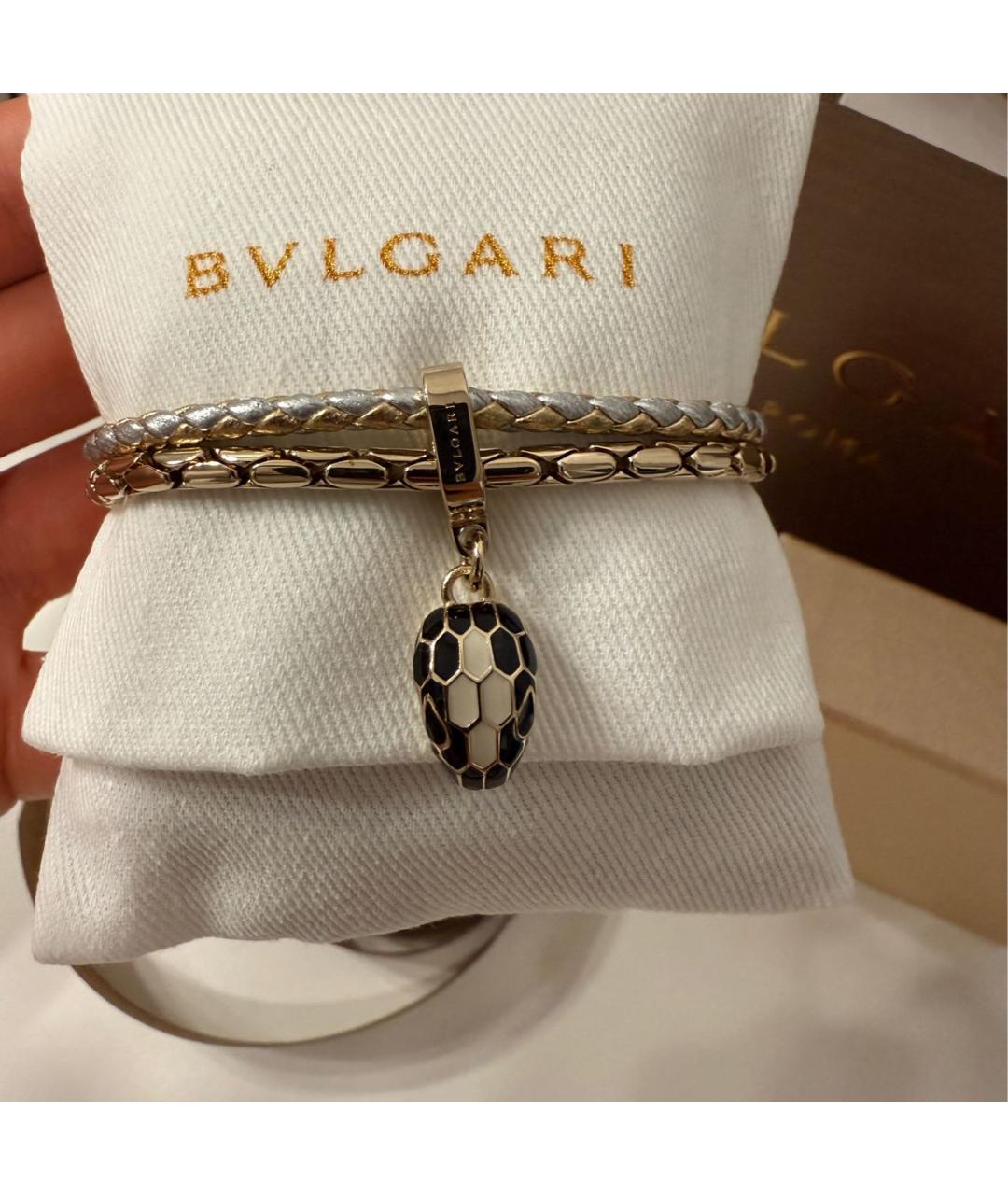 BVLGARI Золотой латунный браслет, фото 5