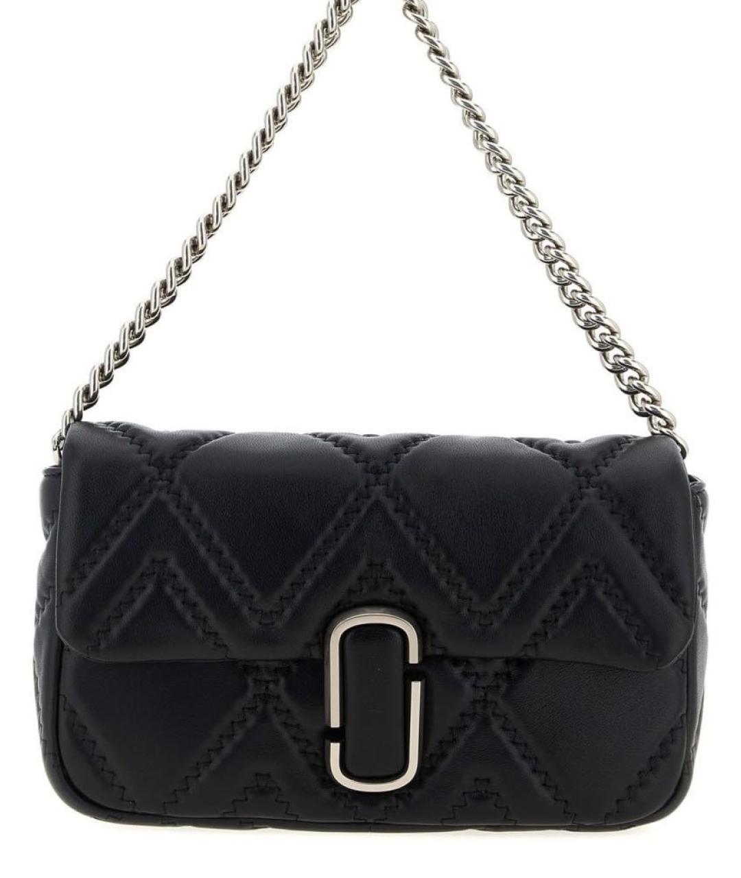 MARC JACOBS Черная кожаная сумка через плечо, фото 1