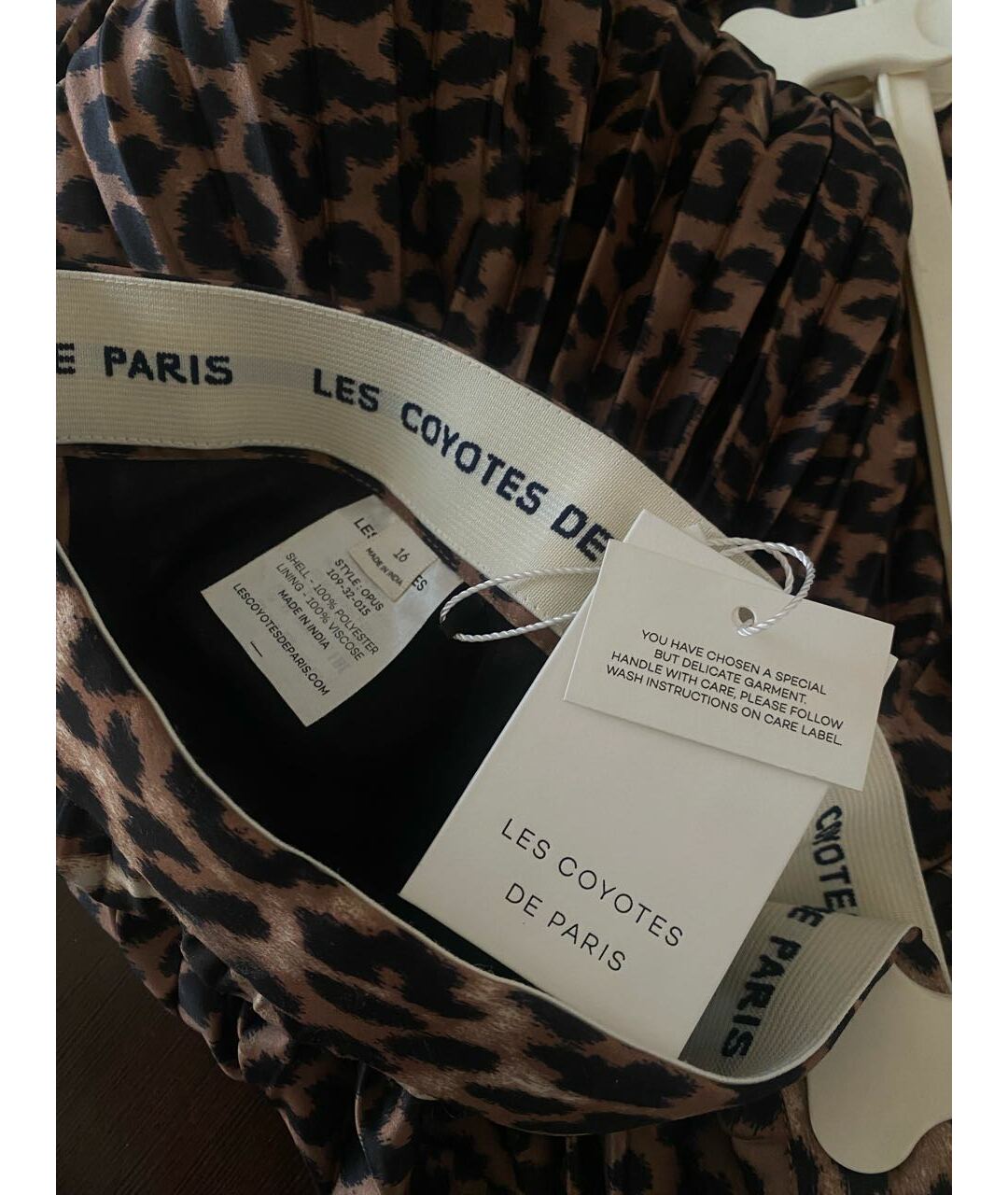 LES COYOTES DE PARIS Мульти полиэстеровая юбка, фото 3