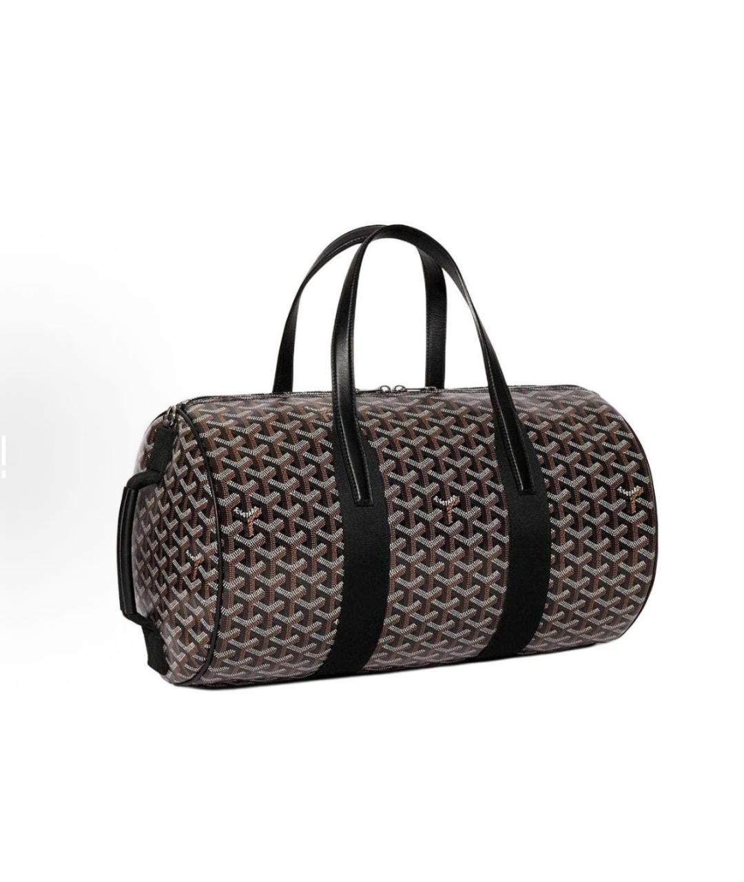 GOYARD Черная дорожная/спортивная сумка, фото 2